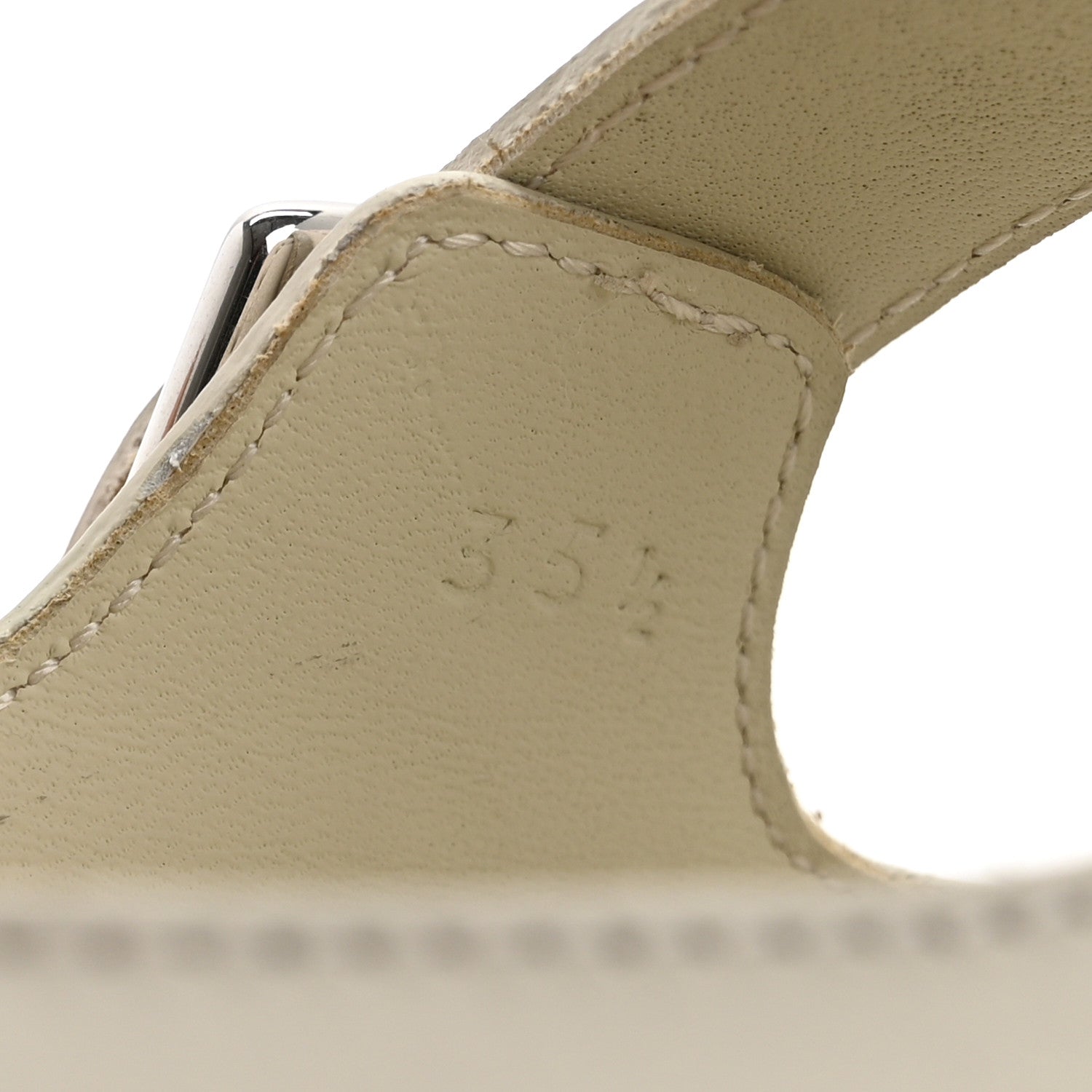 Calfskin Hoxton Oxford 35.5 Beige Glaise
