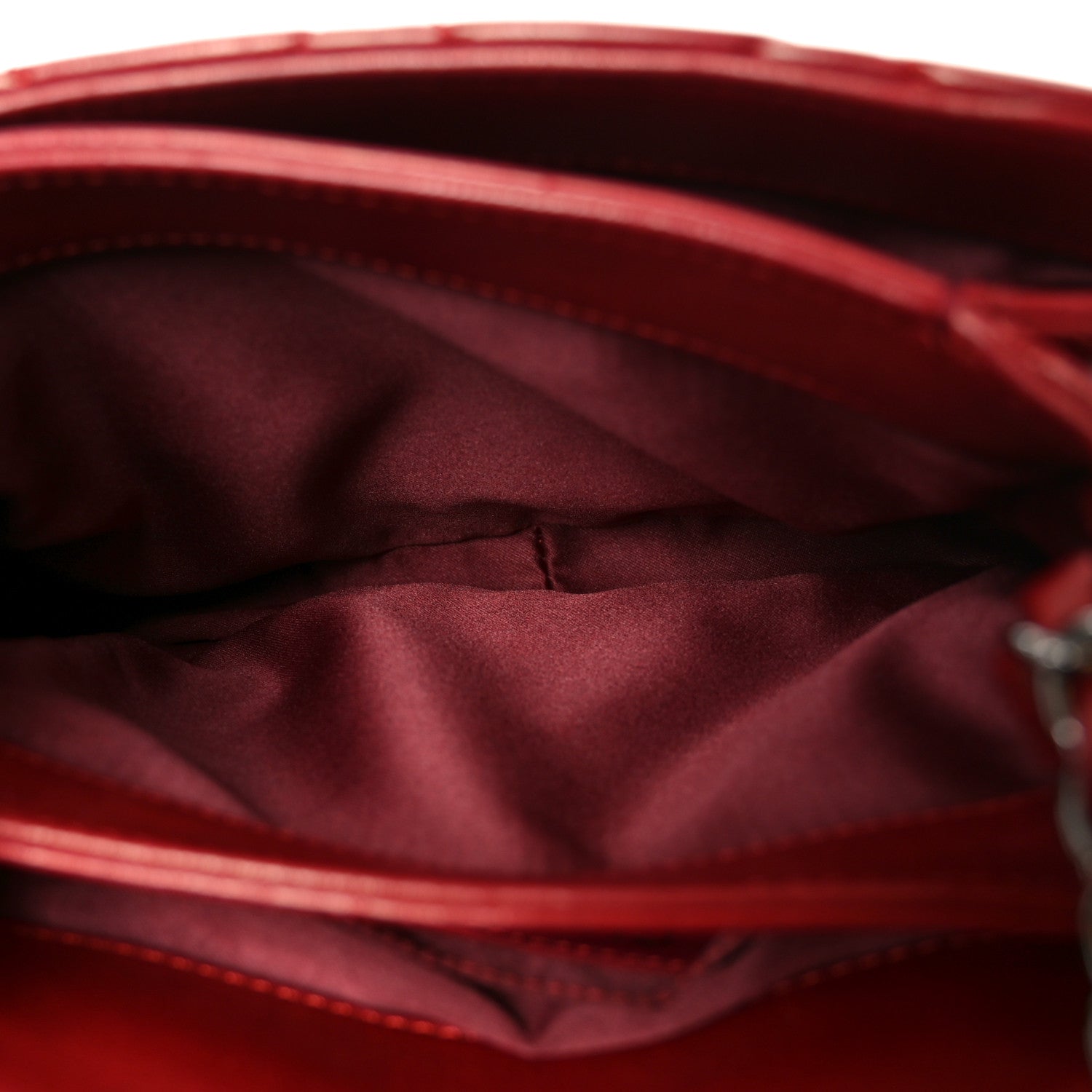 Lambskin Quilted Mini Chanel 3 Flap Red