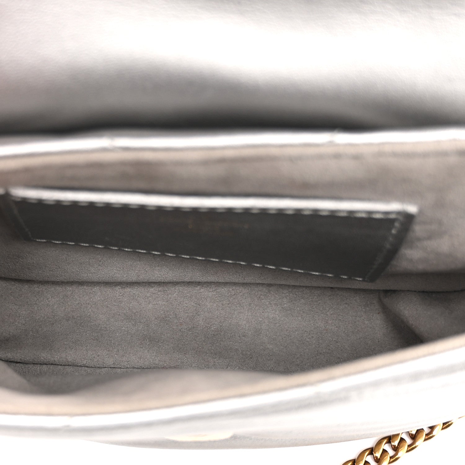 Calfskin New Wave Multi Pochette Metallic Grey