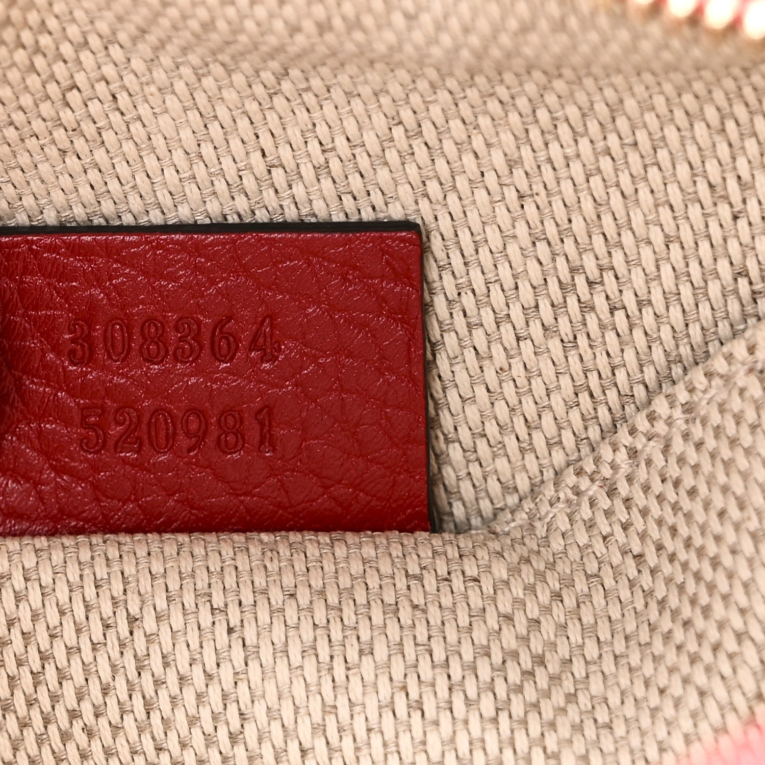 Pebbled Calfskin Small Soho Disco Bag Vibrant Red