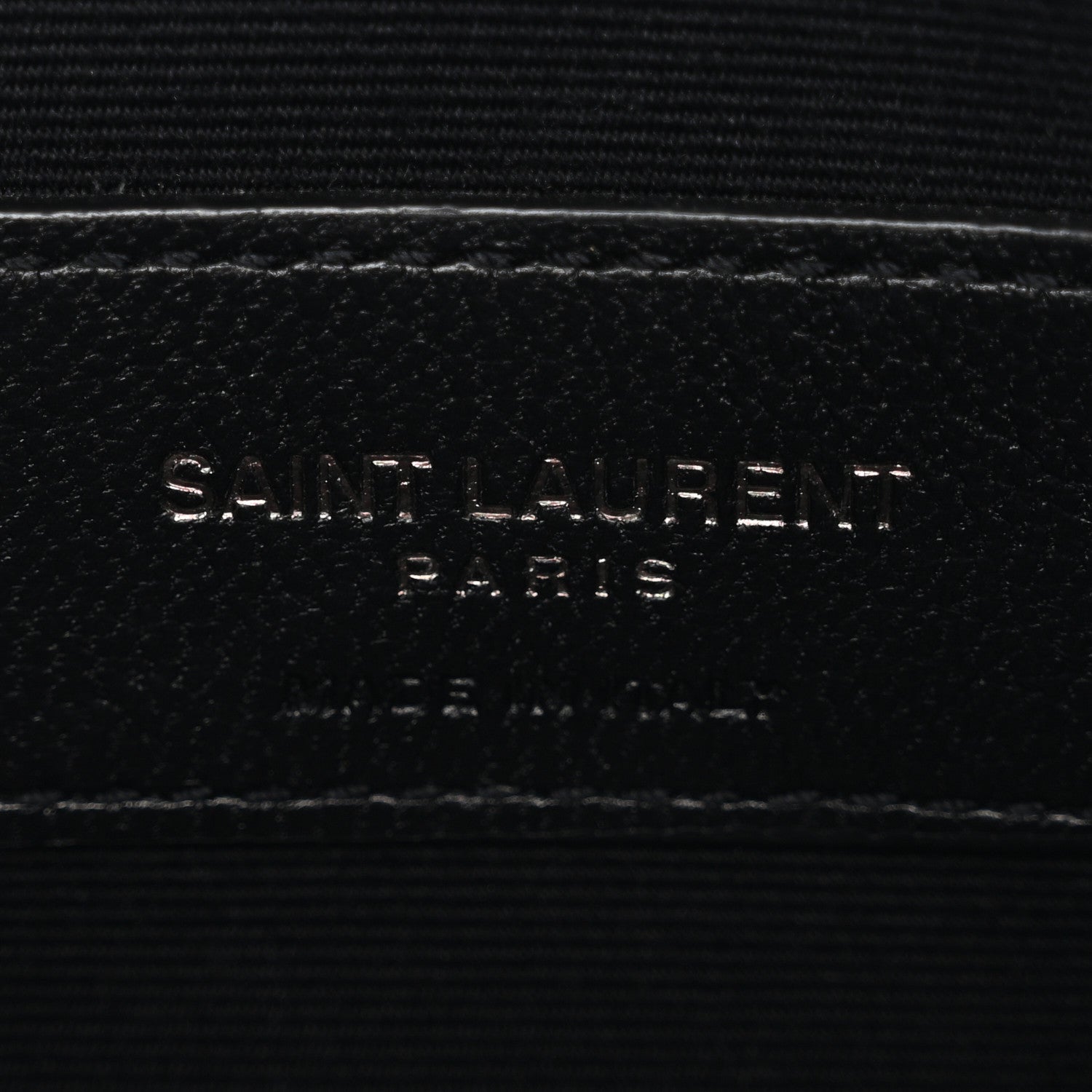 Grain De Poudre Square Dot Monogram Bill Pouch White Black
