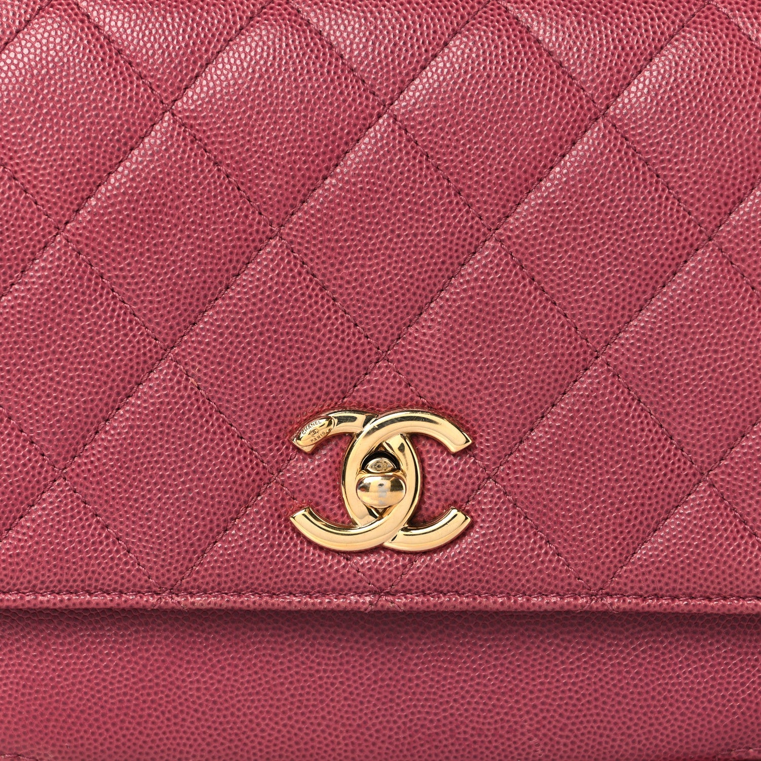 Caviar Quilted Medium Business Affinity Flap Pink
