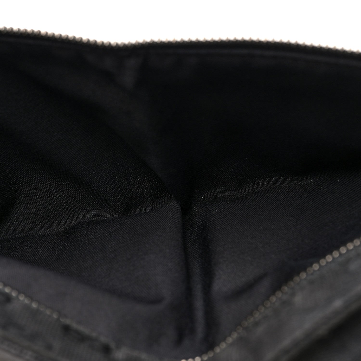 GG Monogram Double Pocket Belt Bag Black