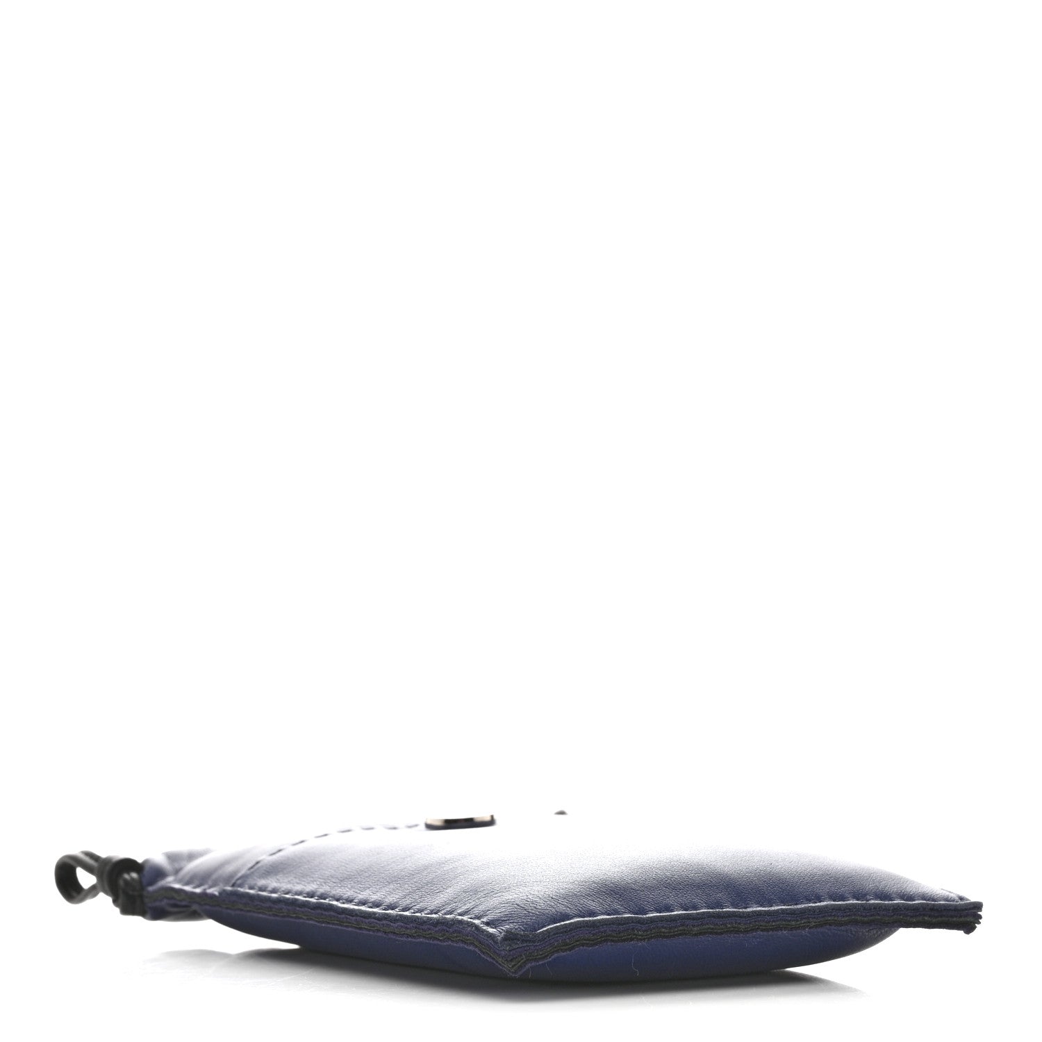 Milo Lambskin Swift Pilo Phone Case Bleu Saphir Black