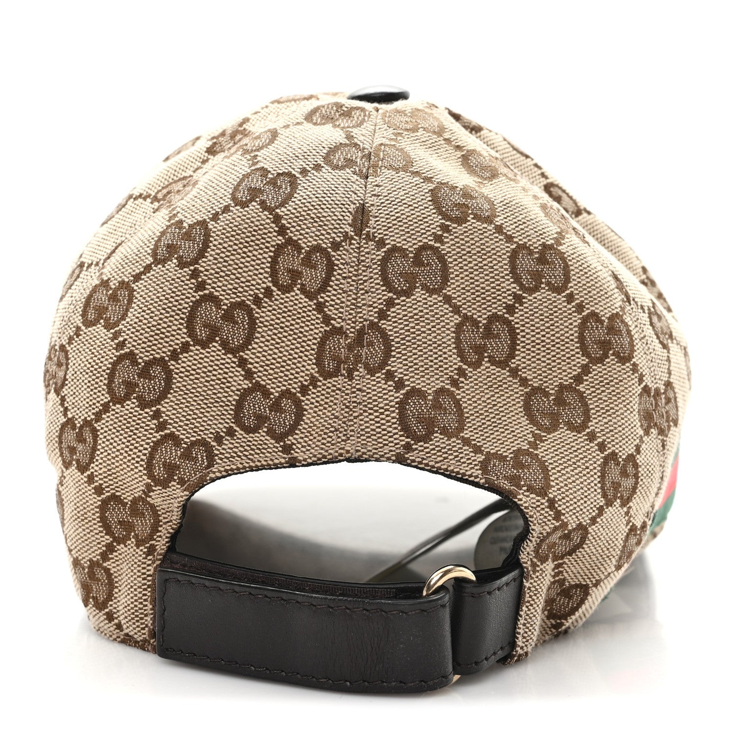 Monogram Web Baseball Hat S Beige Cocoa