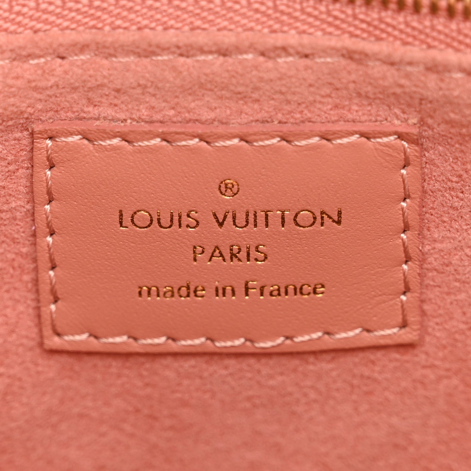 Monogram Petite Malle Souple Peach