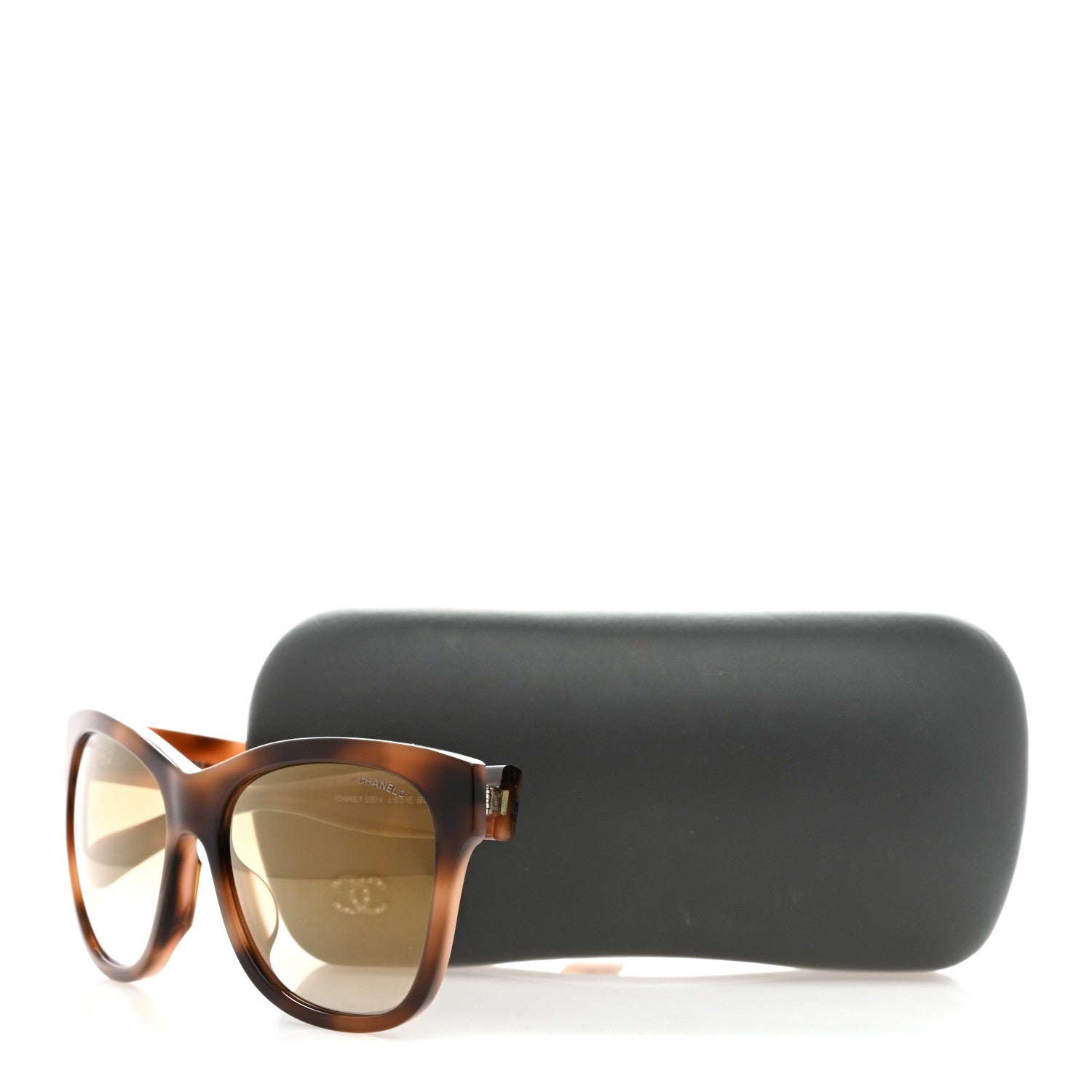 Acetate Mirrored Runway Square Sunglasses 5380-A Dark Tortoise