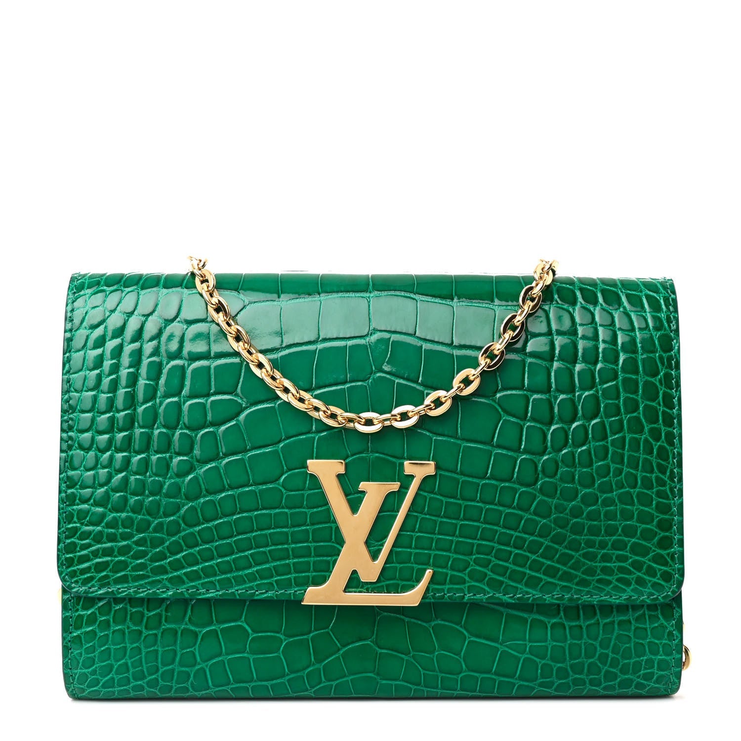 Alligator Chain Louise GM Emerald