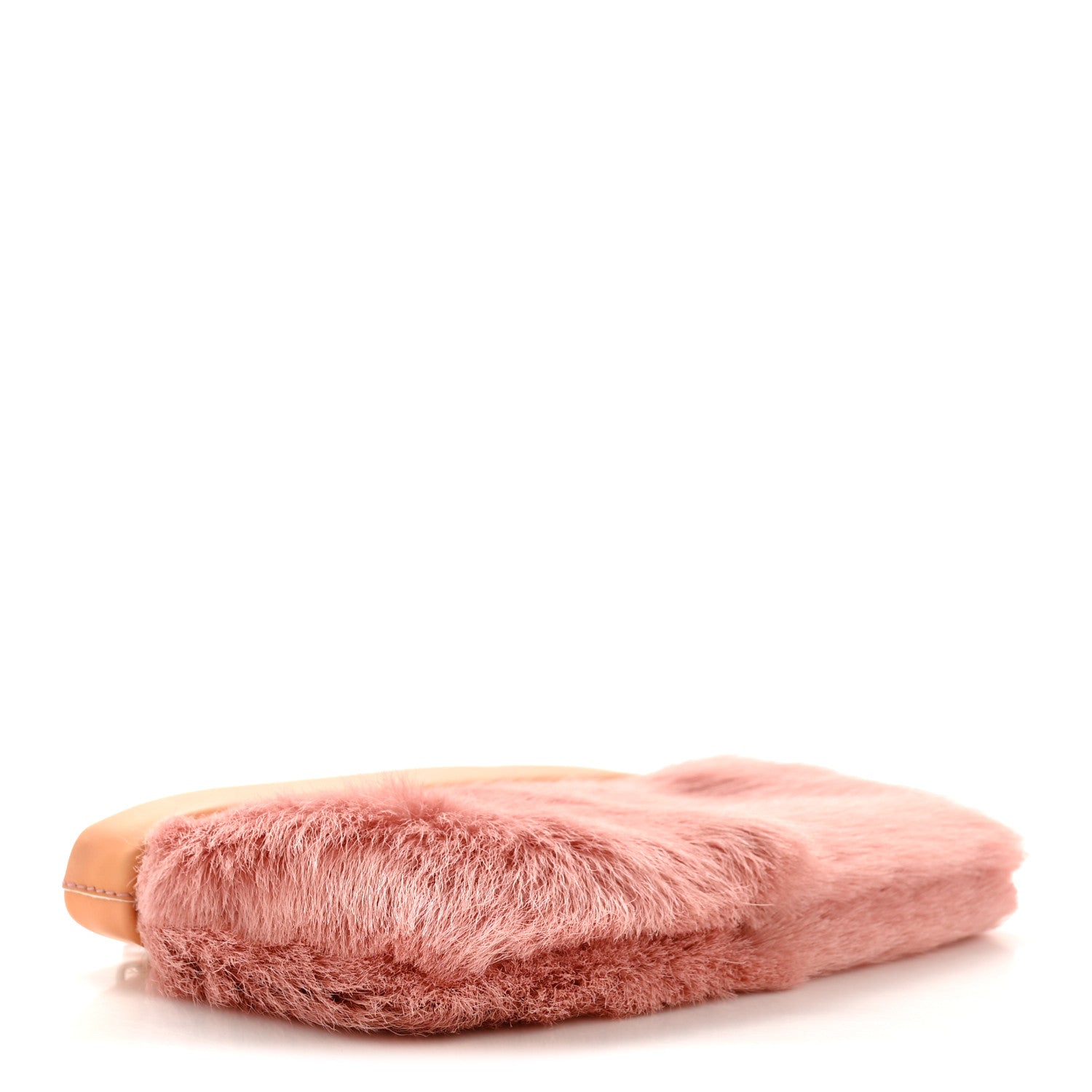 Rabbit Fur N°5 Pochette Pink Orange