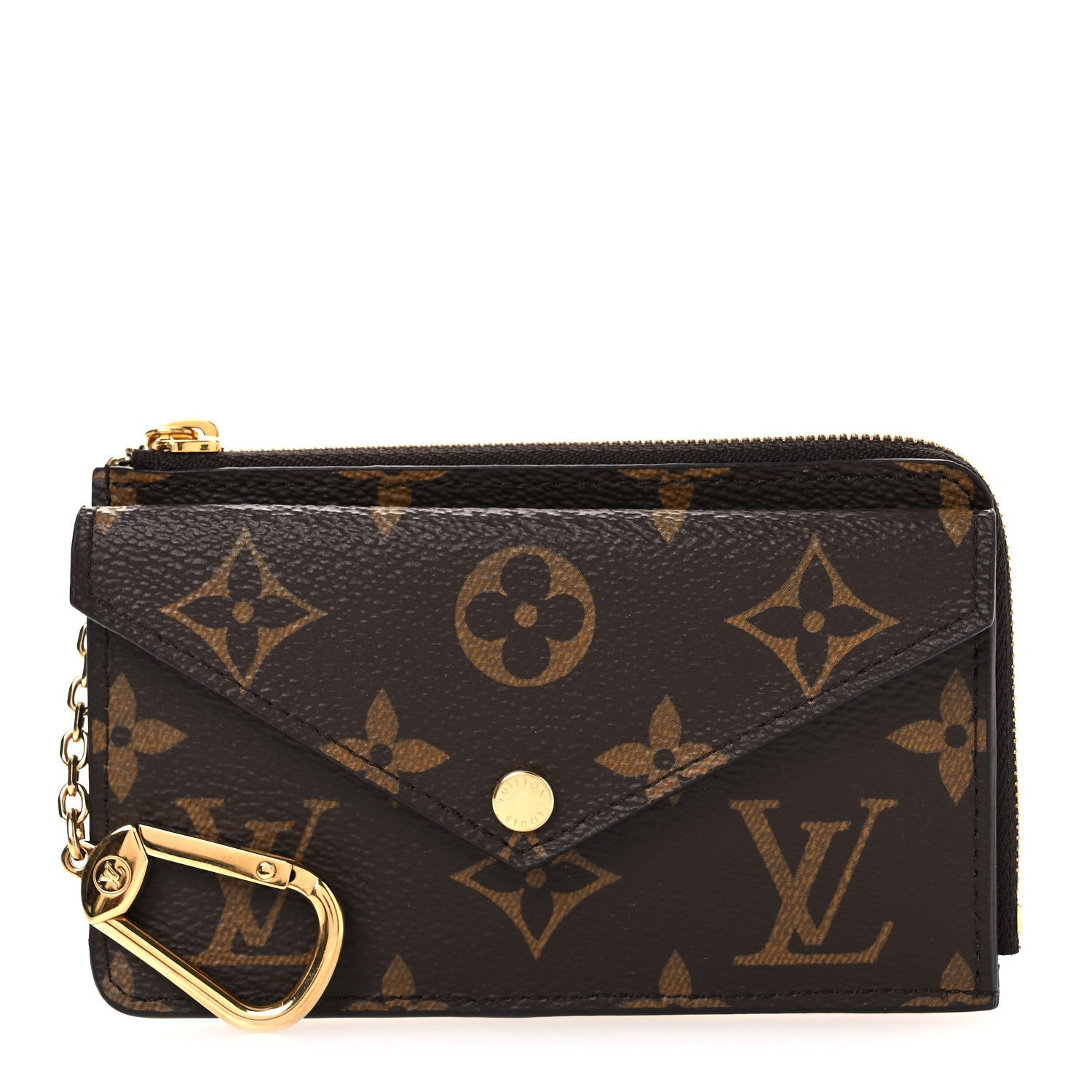 Monogram Recto Verso Card Holder Black