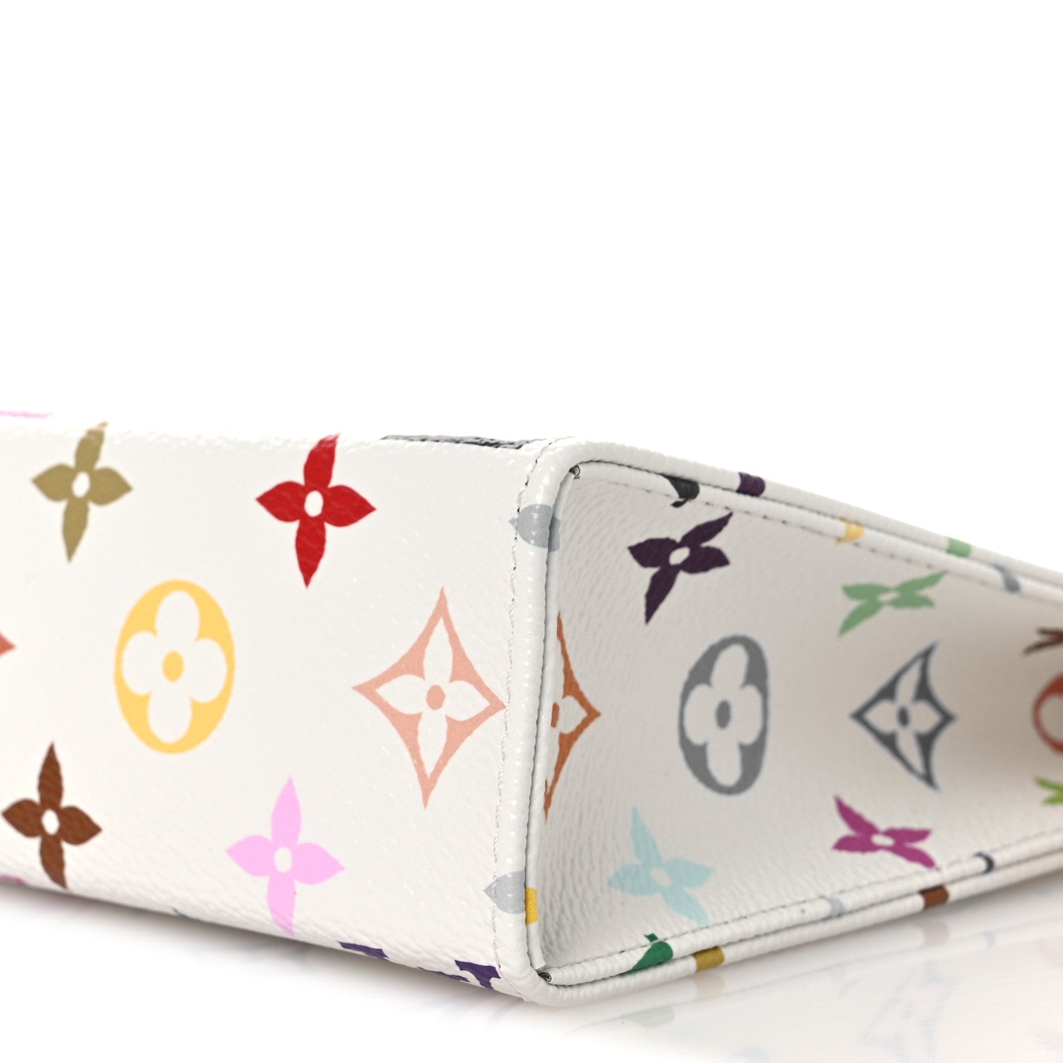 LV X TM Monogram Multicolor Toiletry Pouch 19 White