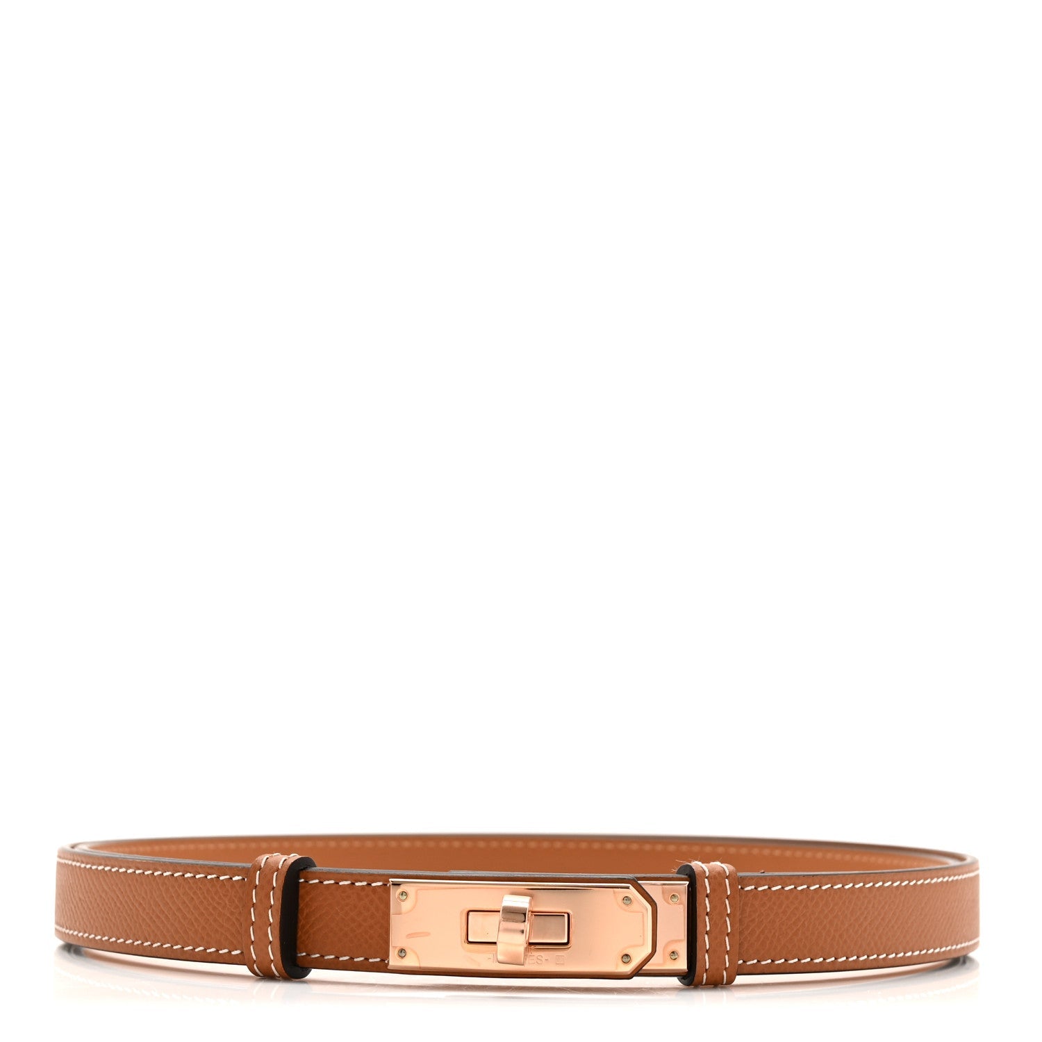 Epsom Kelly Belt Gold
