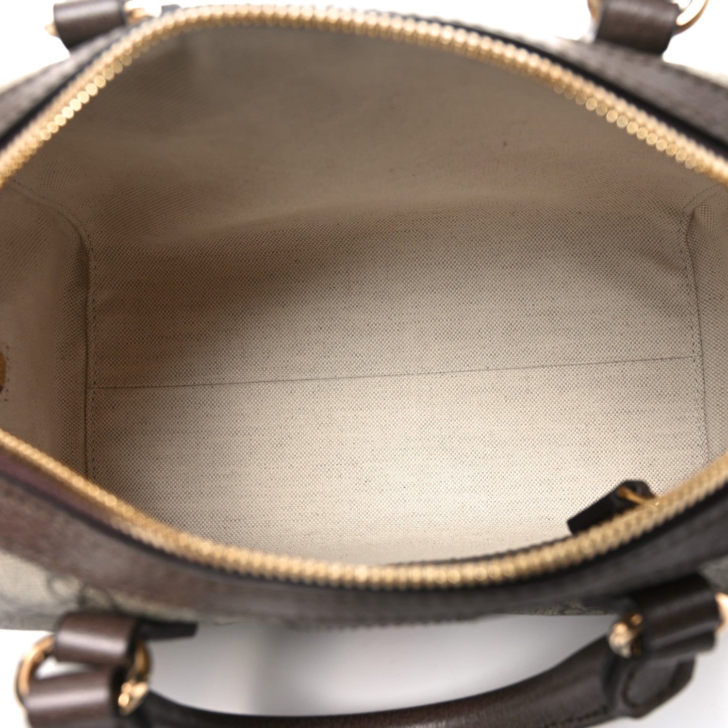 GG Supreme Monogram Web Small Ophidia Boston Beige New Acero
