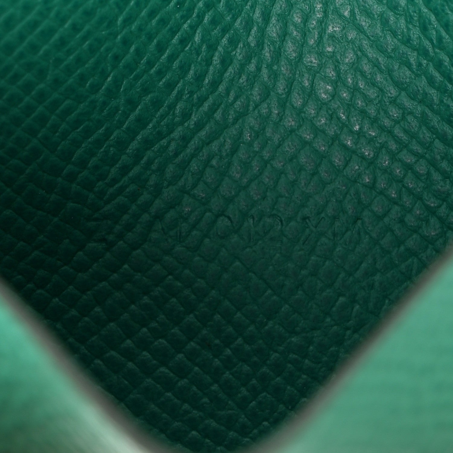 Epsom Bearn Card Holder Wallet Vert Jade