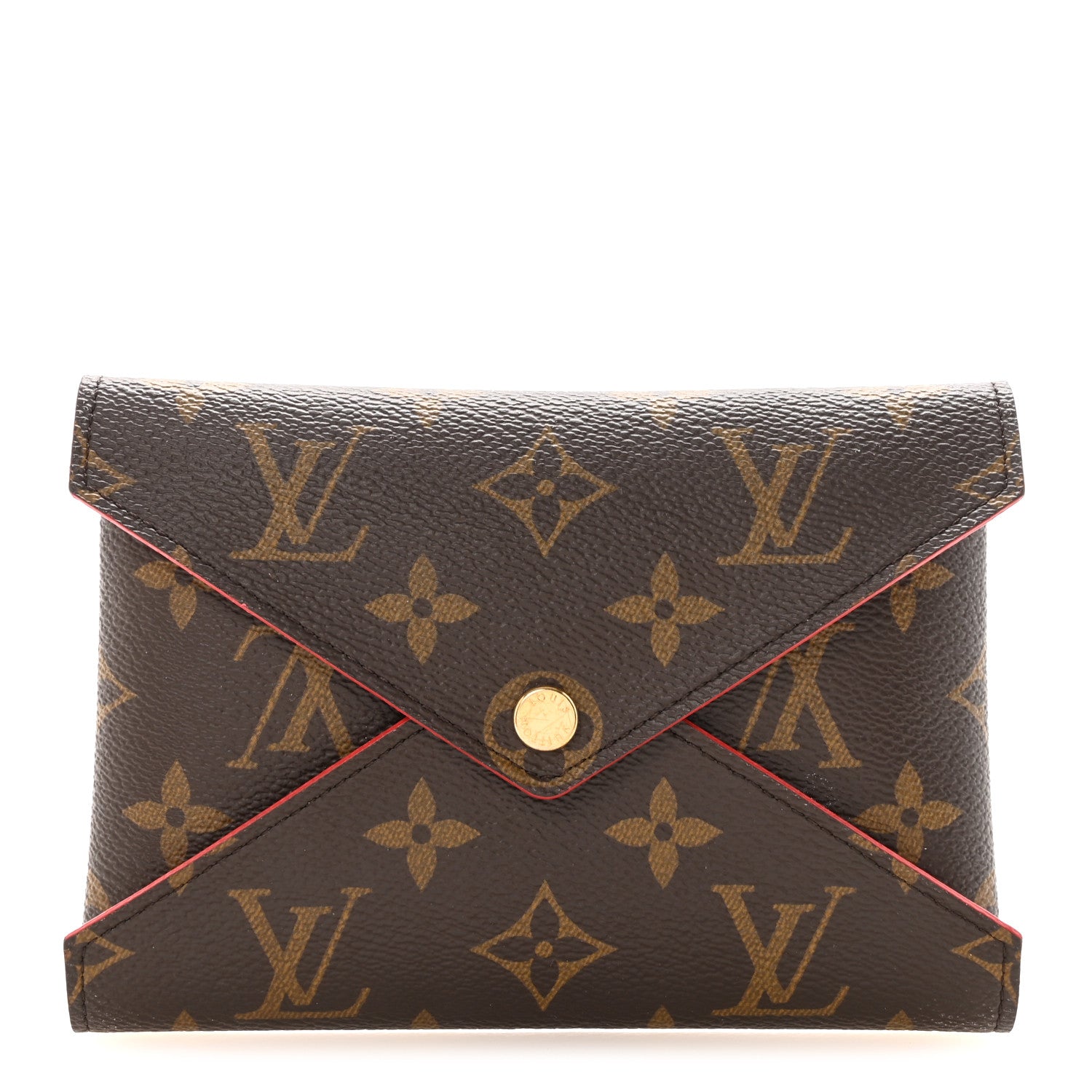 Monogram Medium Kirigami Pochette Insert Coquelicot