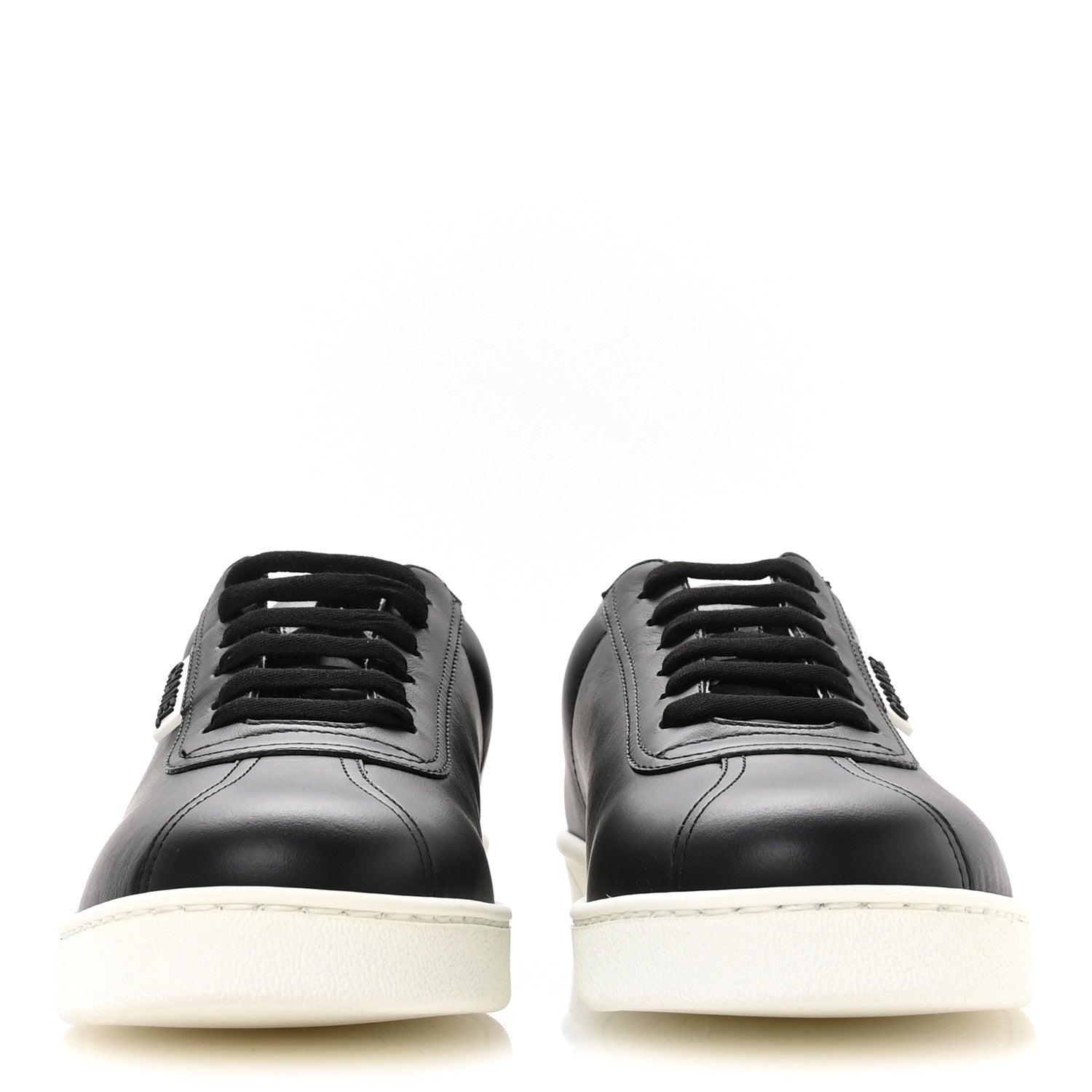Calfskin CC Womens Sneakers 40.5 Black