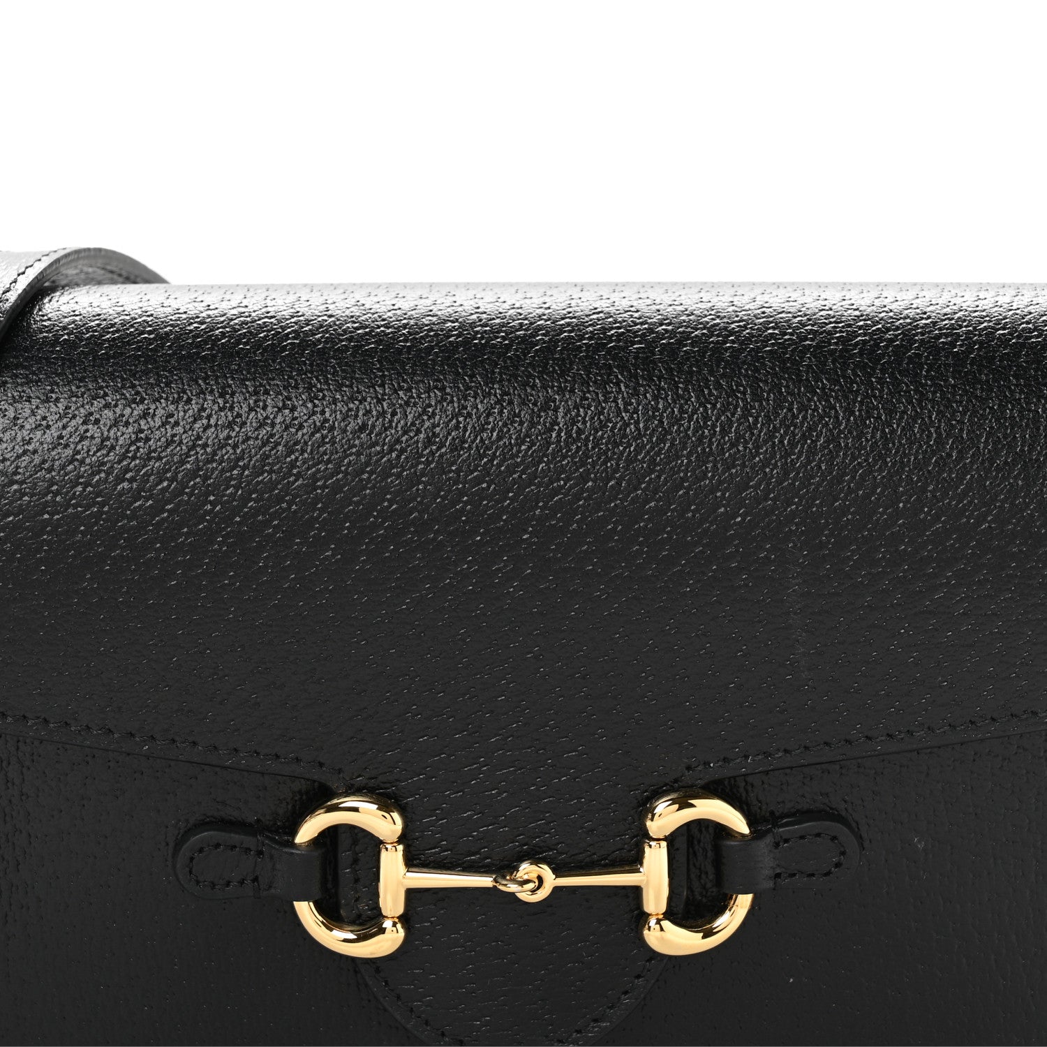 Calfskin Horsebit 1955 Shoulder Bag Black