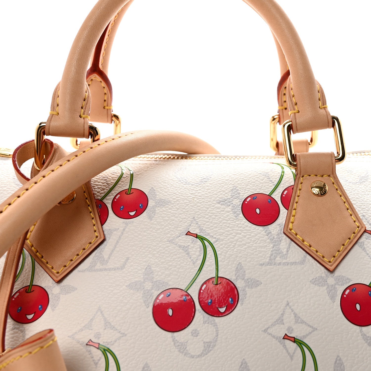 LV X TM Monogram Cerises Speedy Soft Bandouliere 30