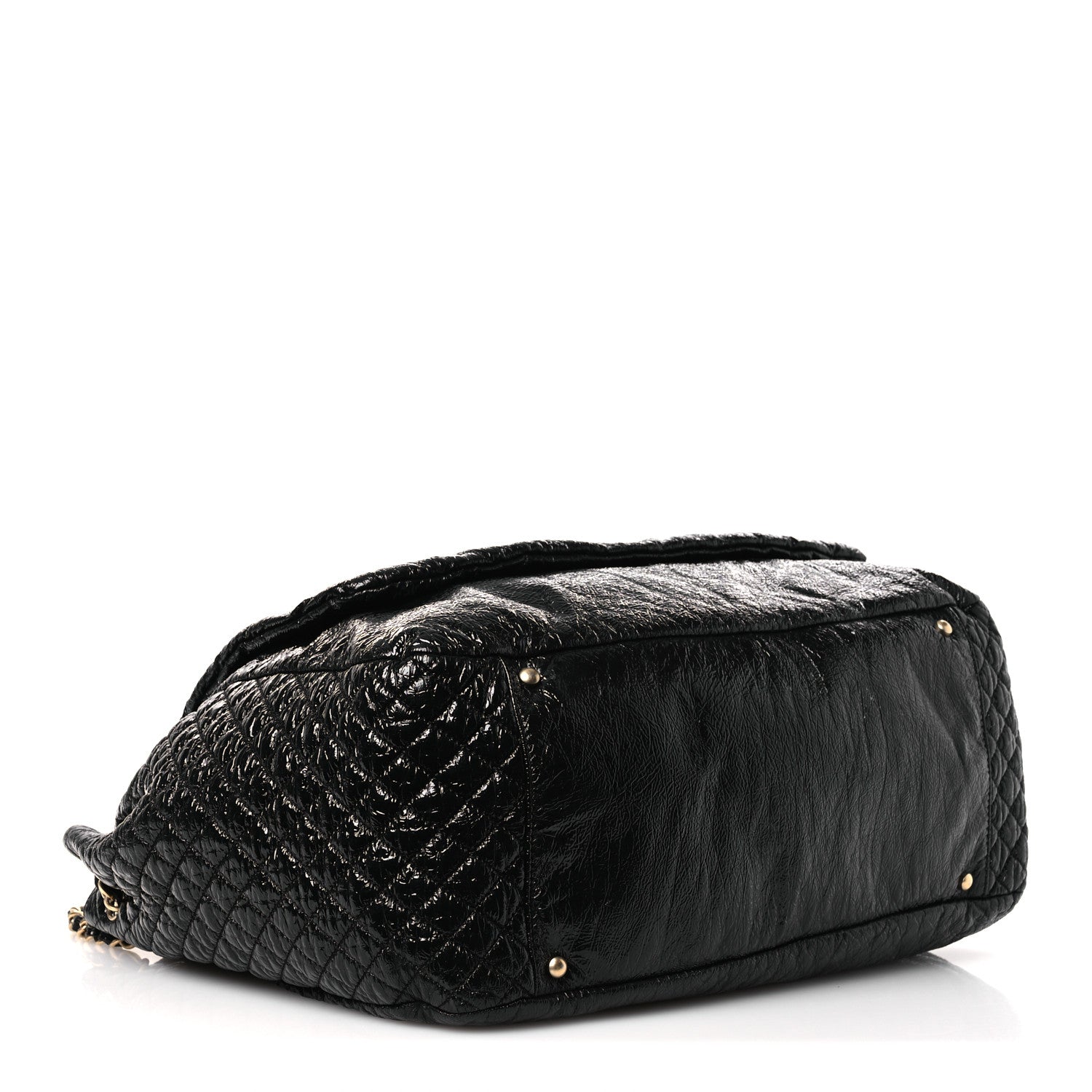 Vinyl XXL Rock and Chain Flap Black