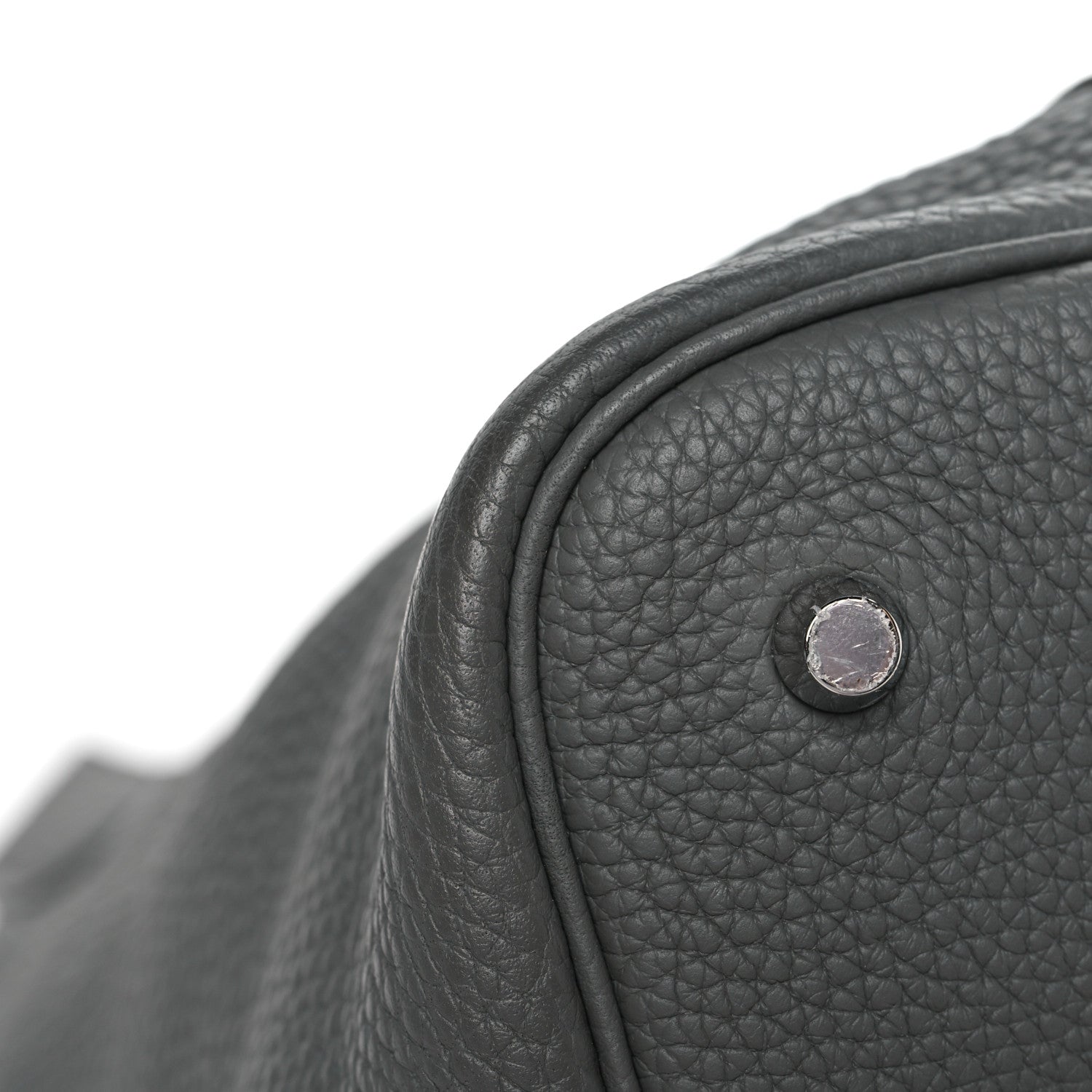 Taurillon Clemence Picotin Lock 22 MM Gris Meyer