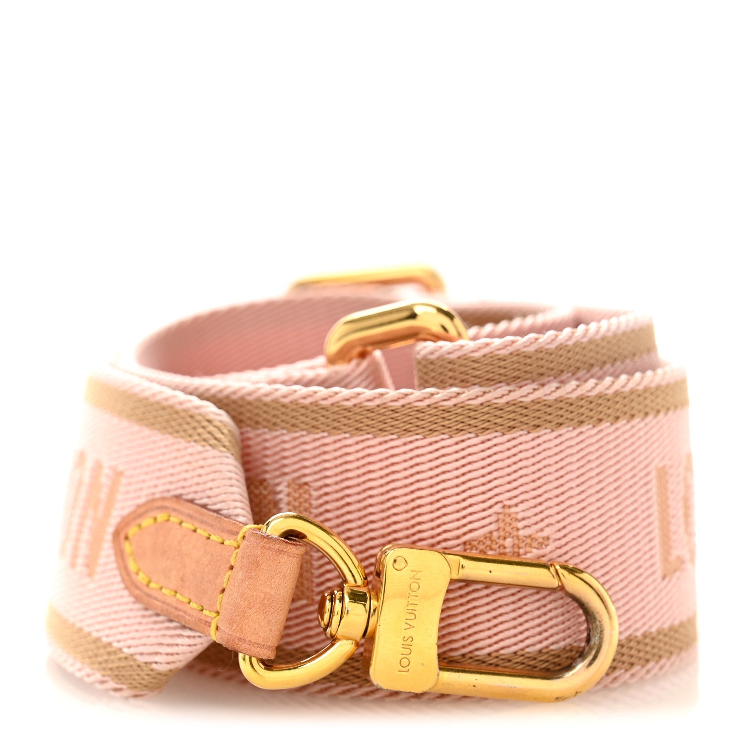 Monogram Multi Pochette Accessories Shoulder Strap Rose Clair