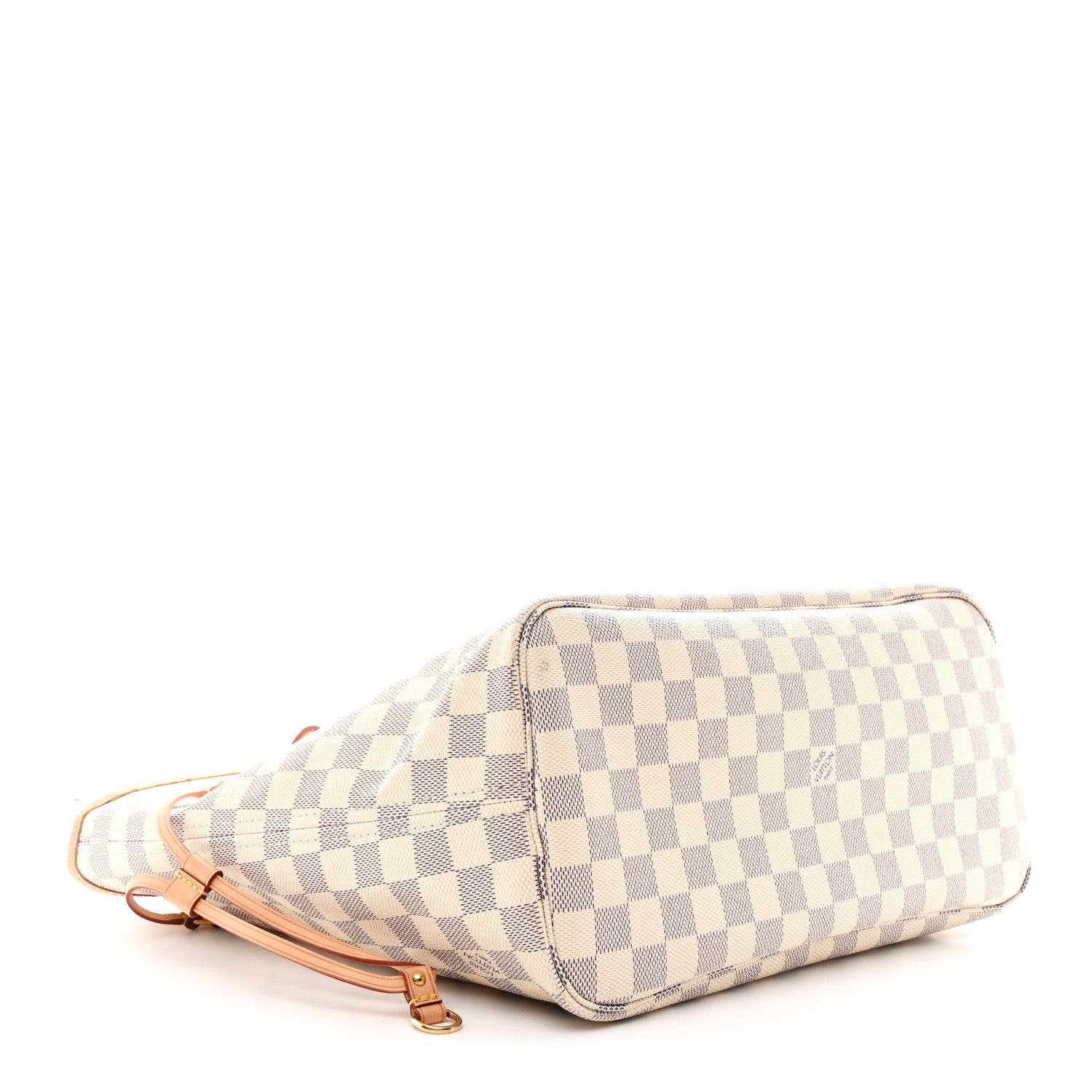 Damier Azur Neo Neverfull MM Rose Ballerine