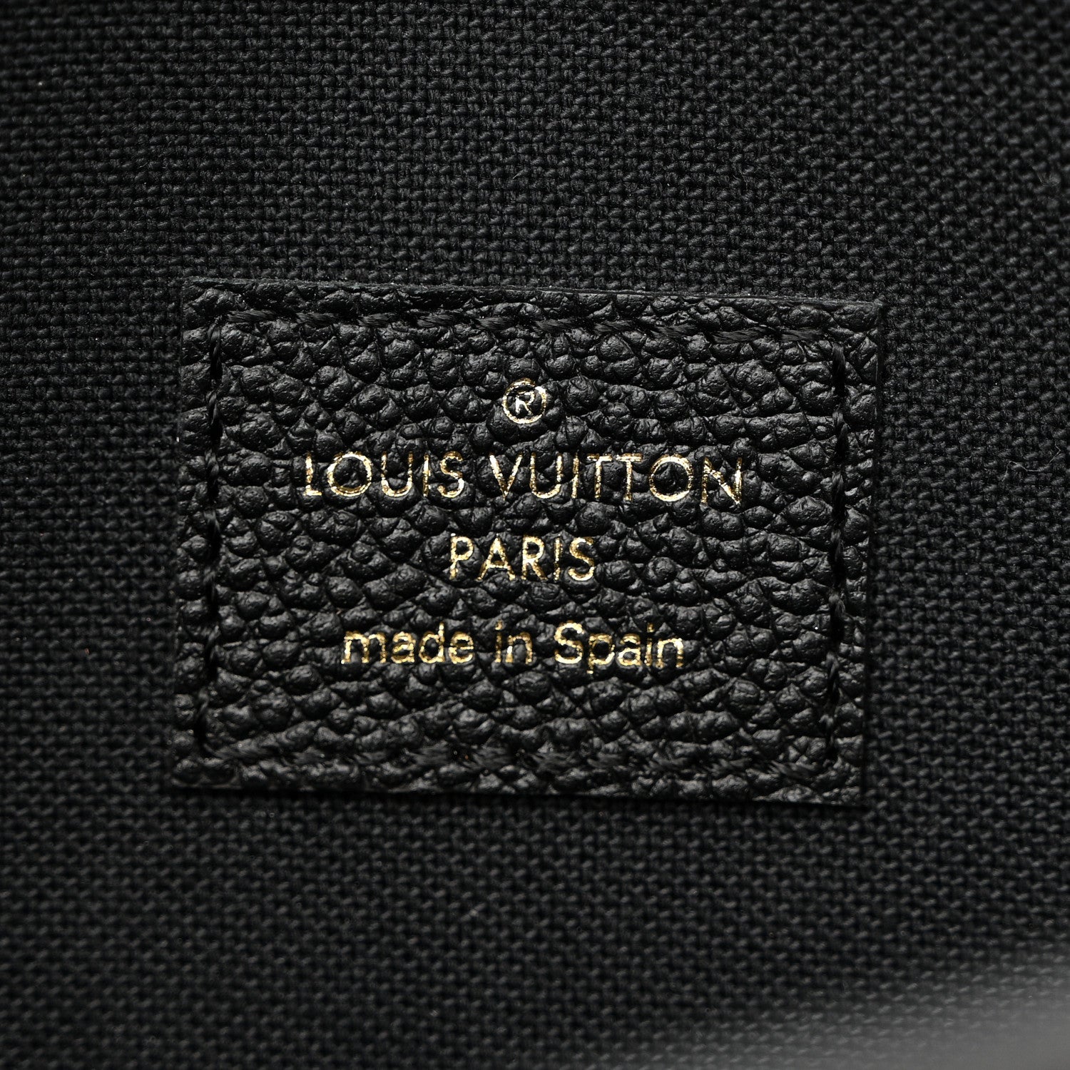 Empreinte Pochette Felicie Chain Wallet Black