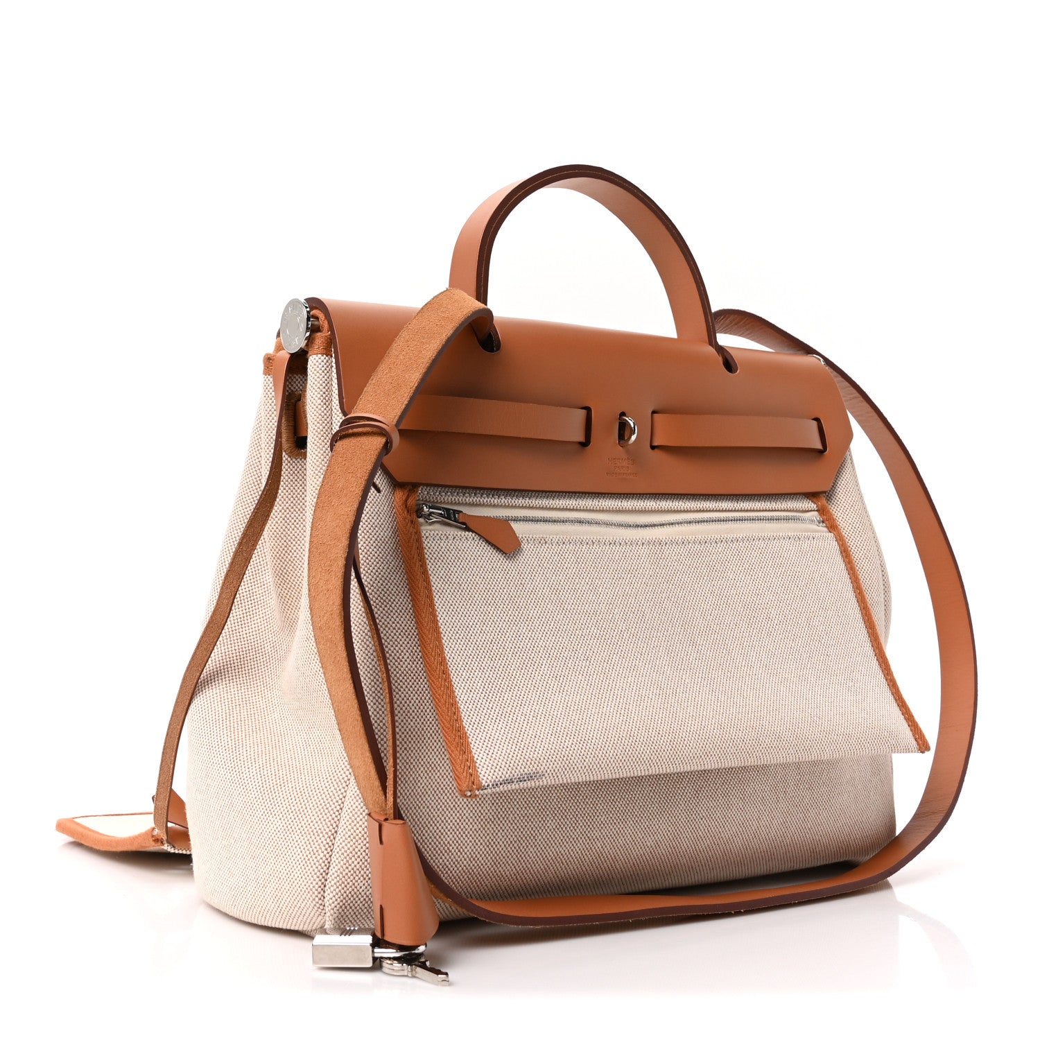 H Plume Canvas Vache Hunter Circuit 24 Herbag Zip Retourne 31 Ecru Jaune Natural