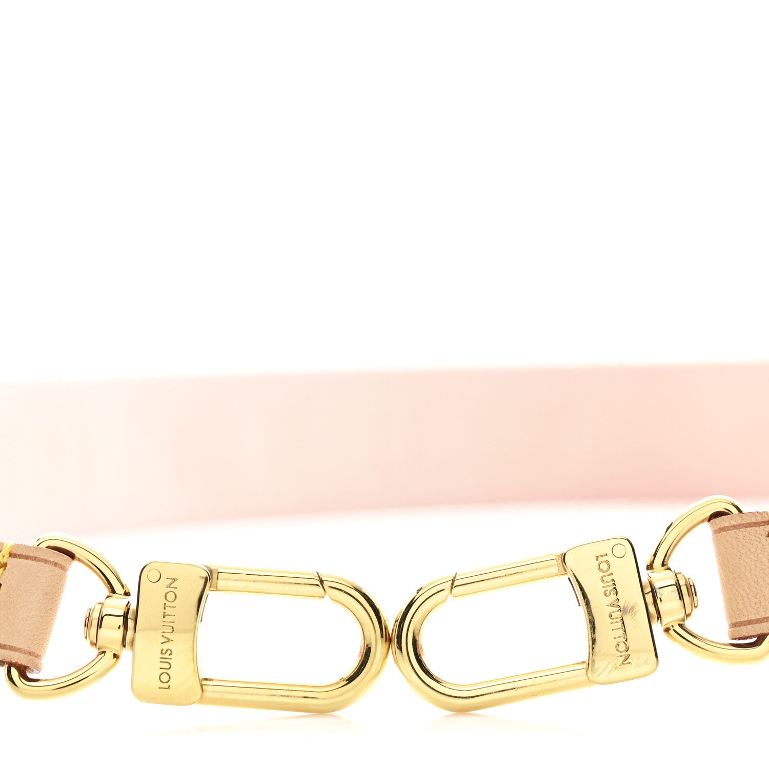 Monogram Multi Pochette Accessories Bandouliere Shoulder Strap Rose Clair