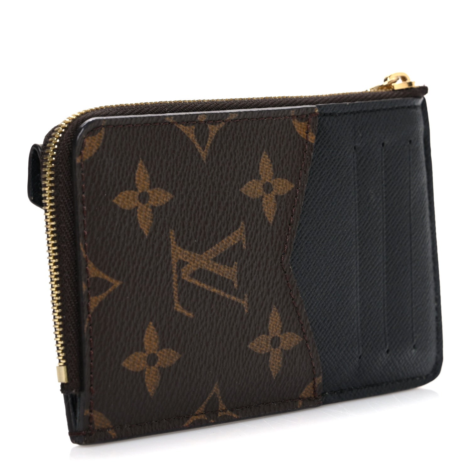 Monogram Recto Verso Card Holder Black