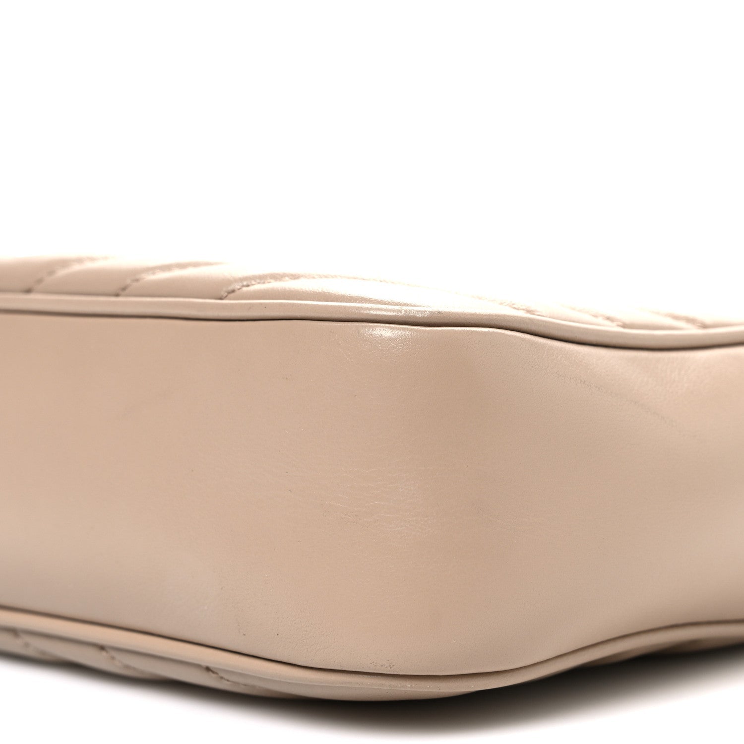 Calfskin Matelasse Monogram Lou Camera Bag Dark Beige
