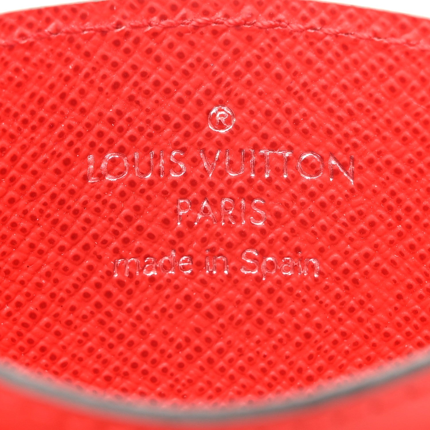 X SUPREME Epi Card Holder Red