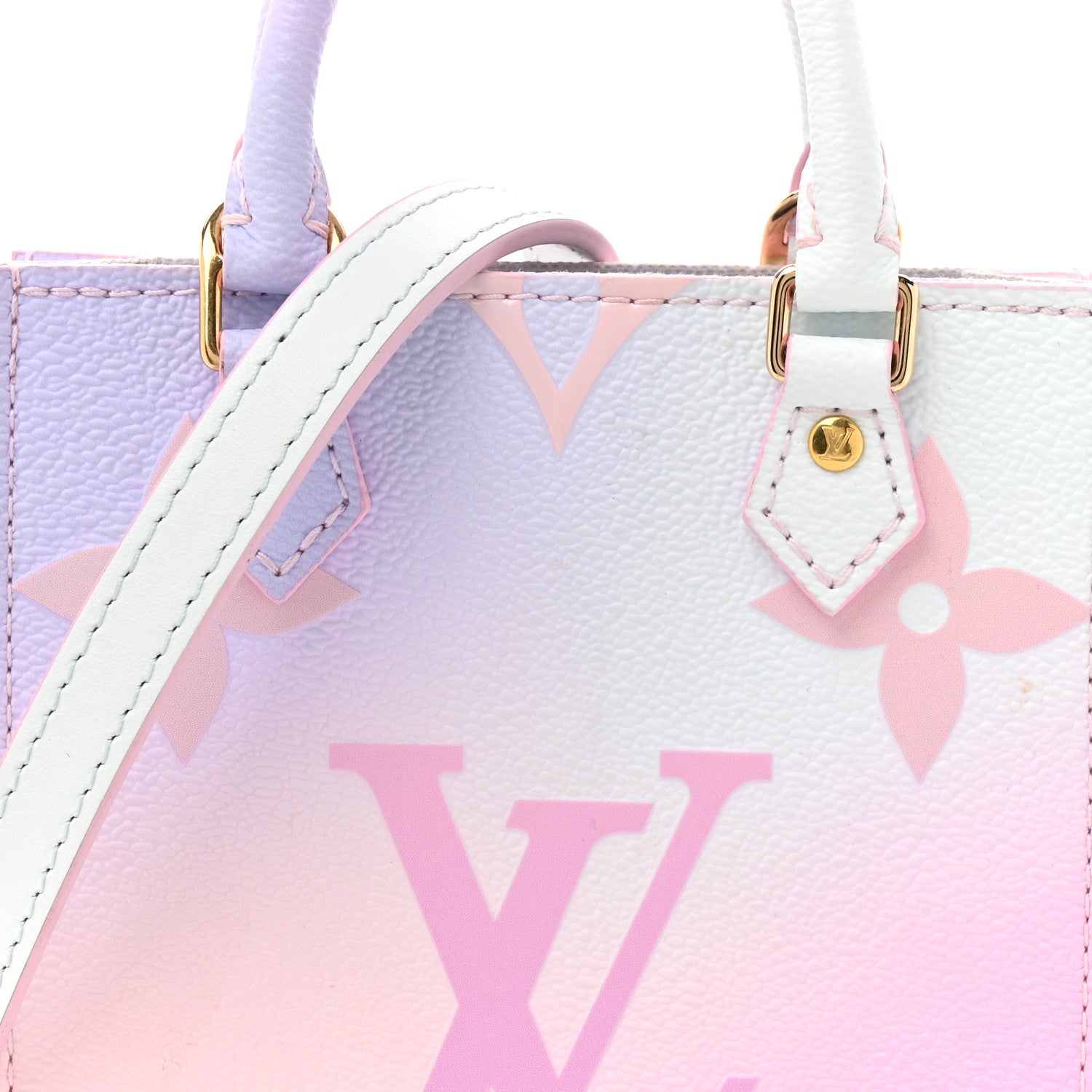 Monogram Giant Spring In The City Petit Sac Plat Sunrise Pastel
