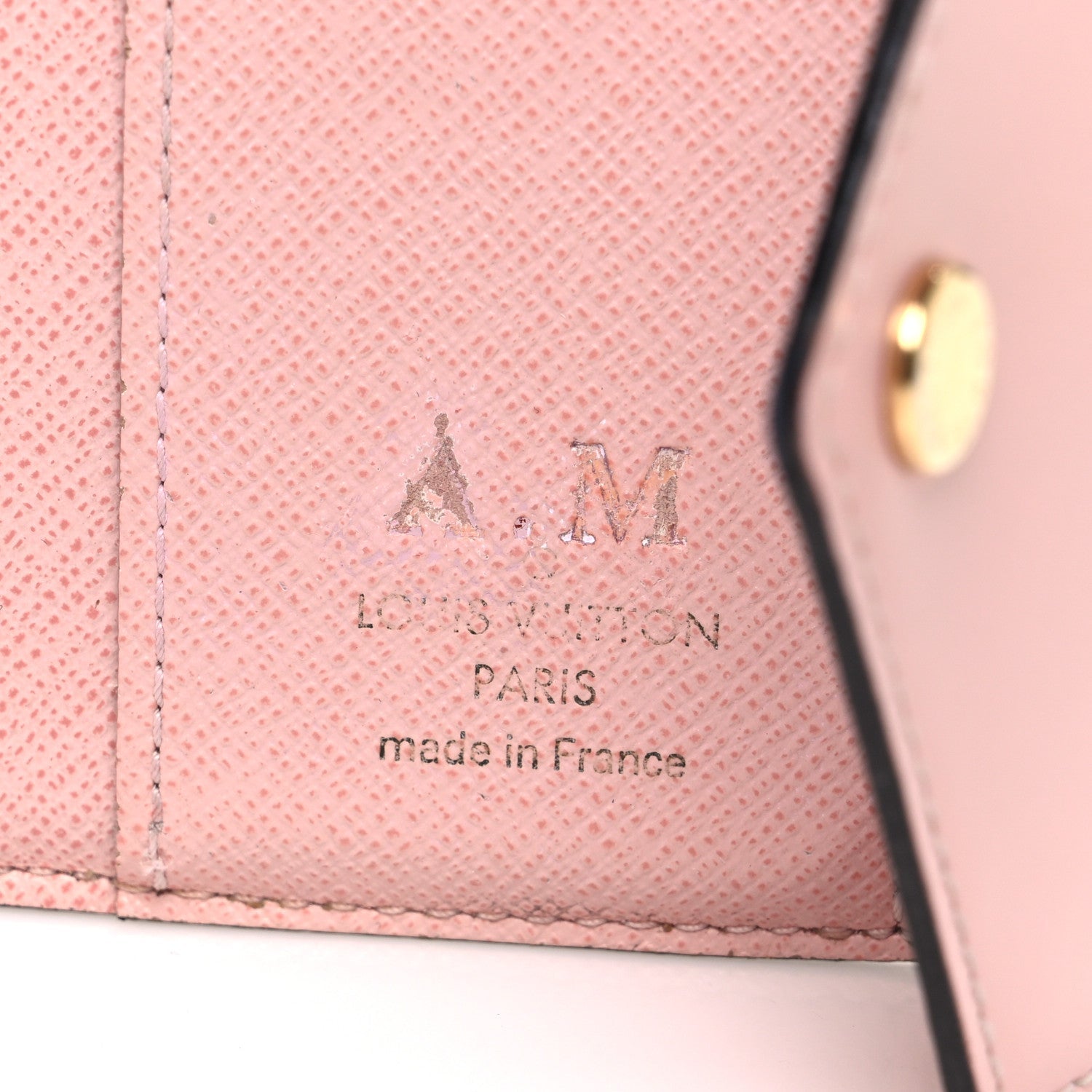 Monogram Zoe Wallet Rose Ballerine