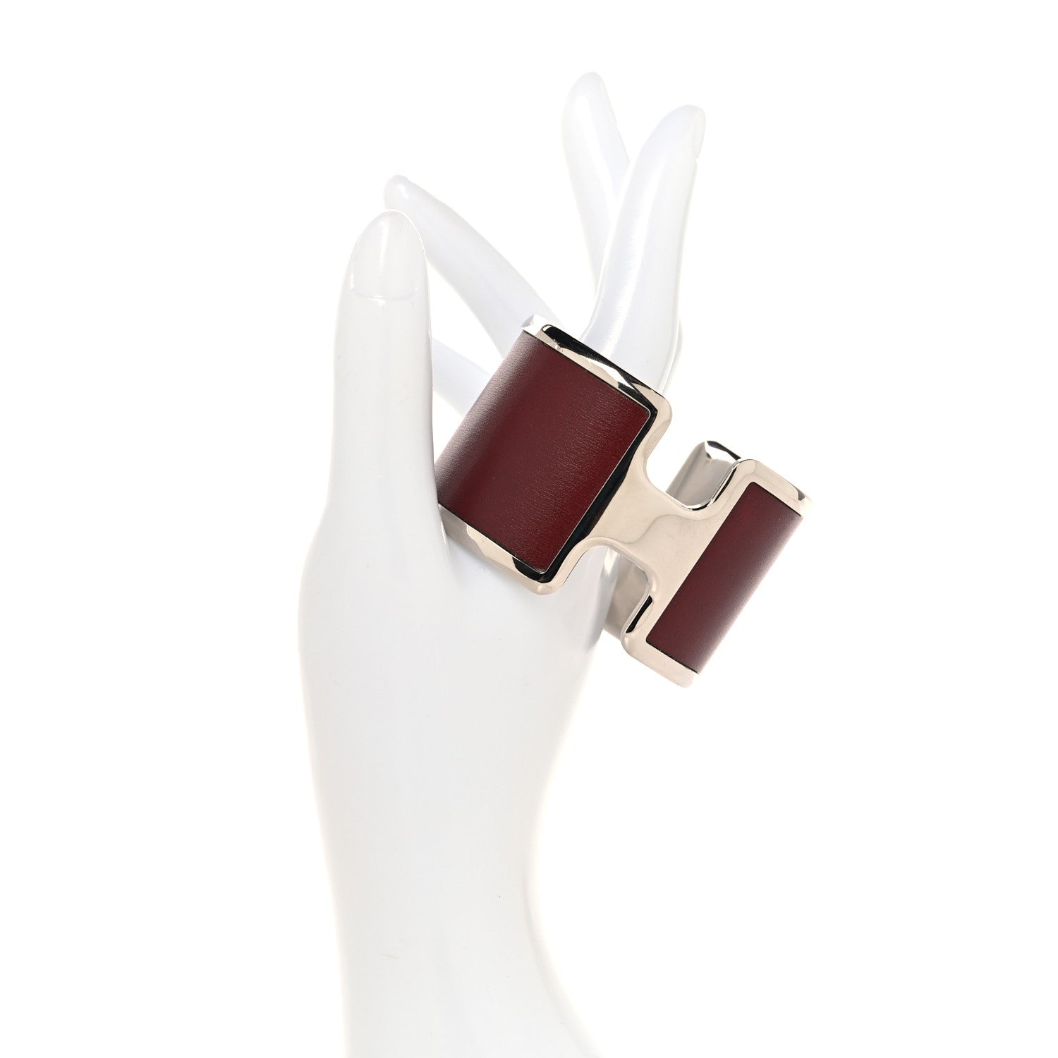 Box Olympe Cuff Bracelet Rouge H