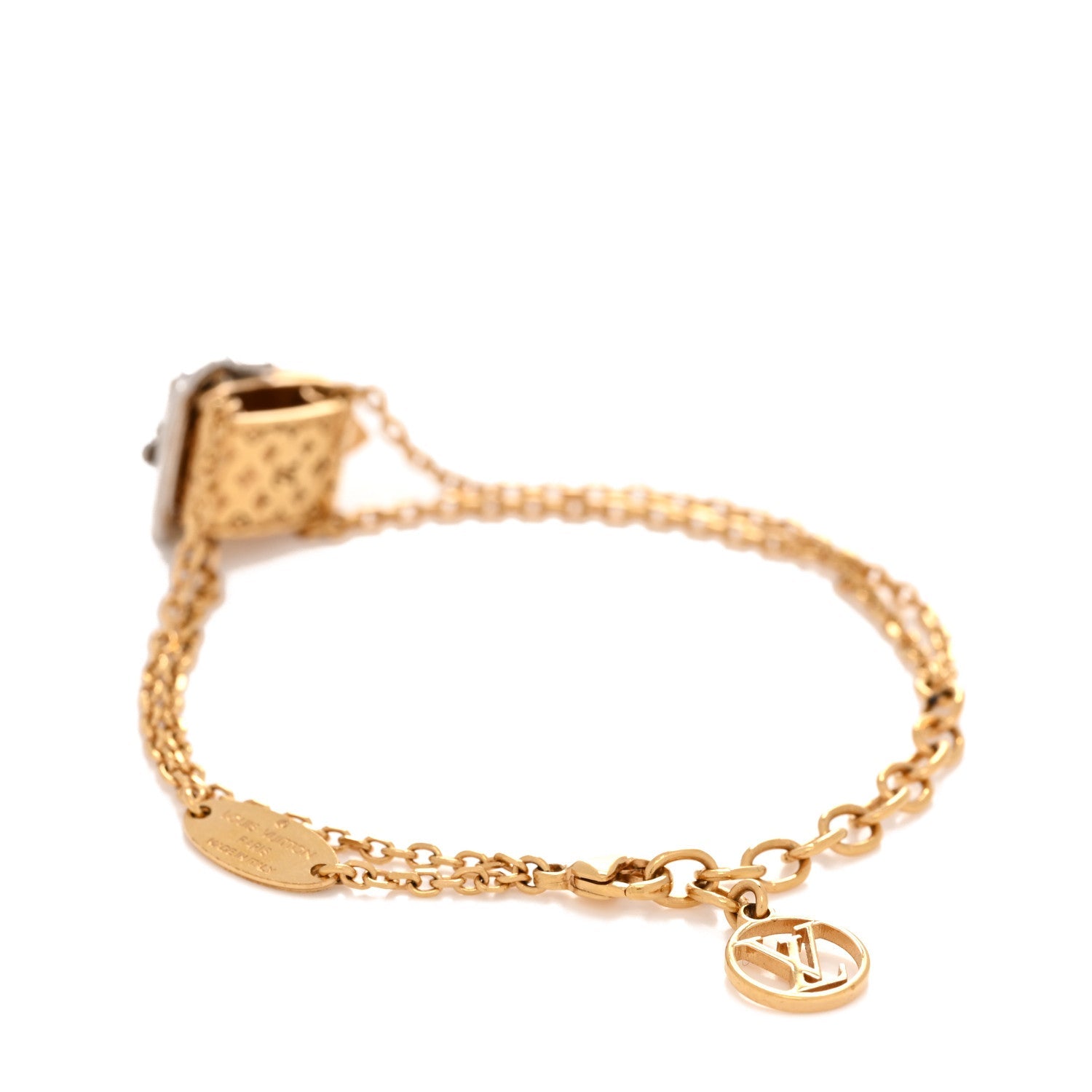 Nanogram Buckle Bracelet Gold