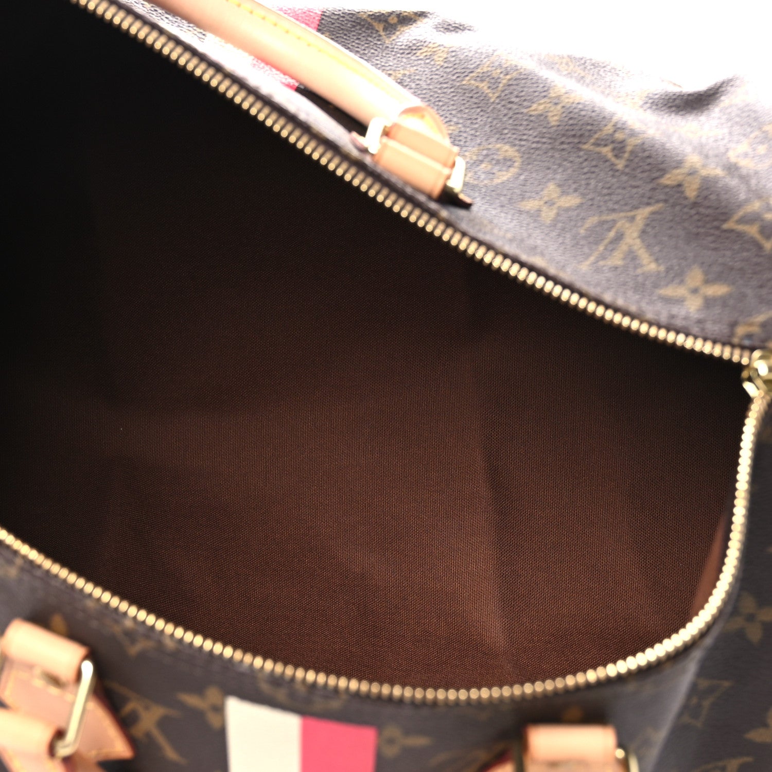 Monogram My LV Heritage Speedy 35 Rouge White