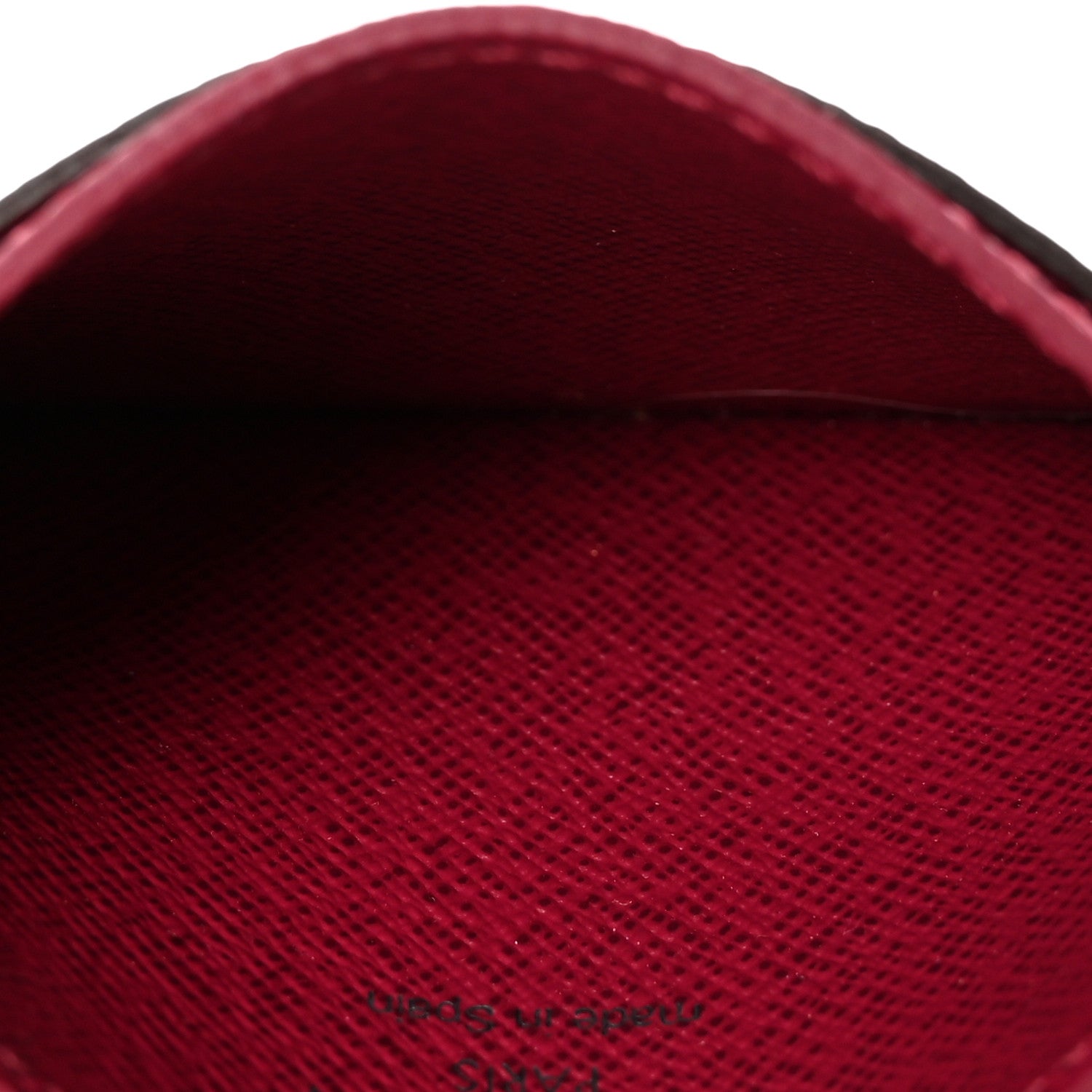 Monogram Card Holder Fuchsia