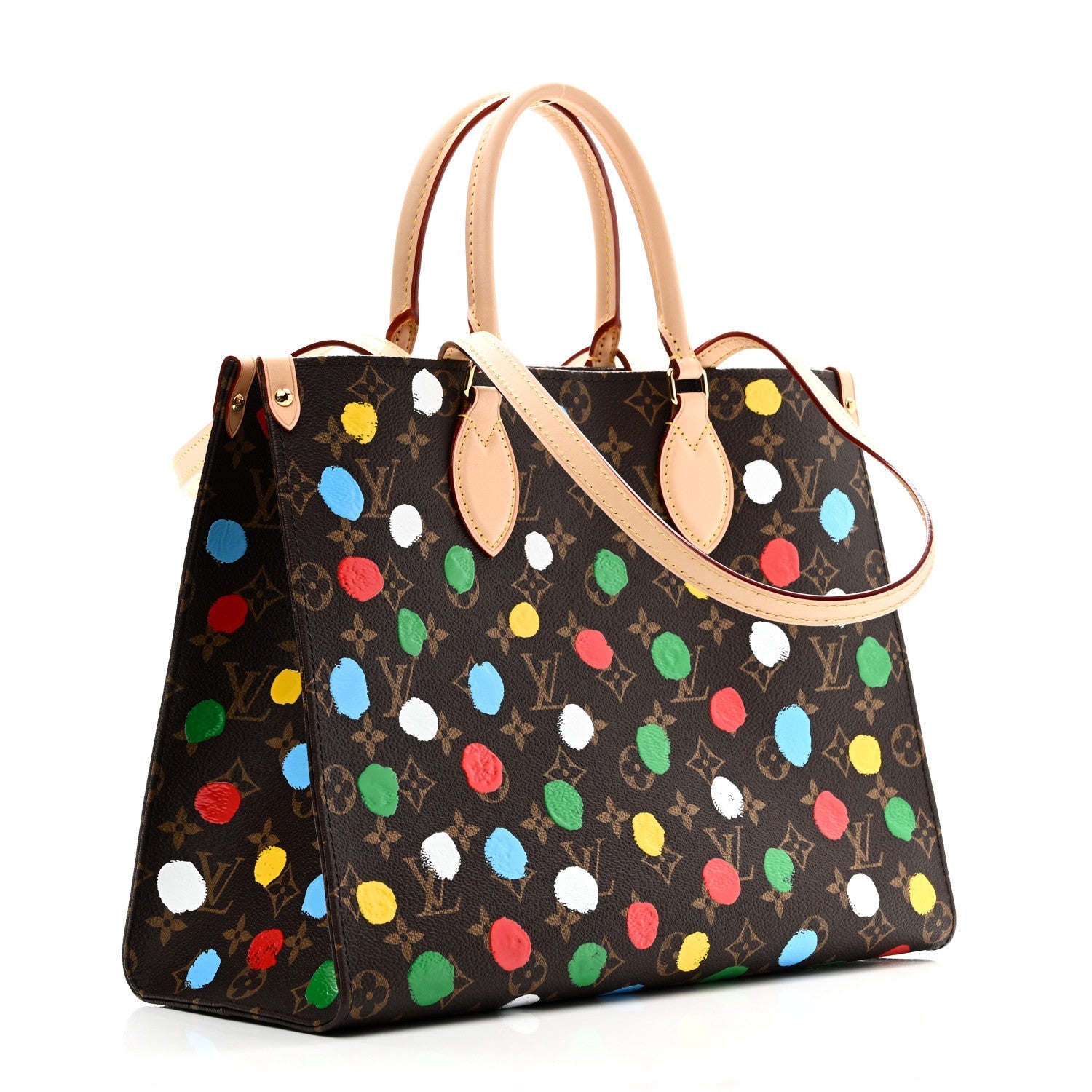 LV X YK Monogram Onthego MM Multicolor