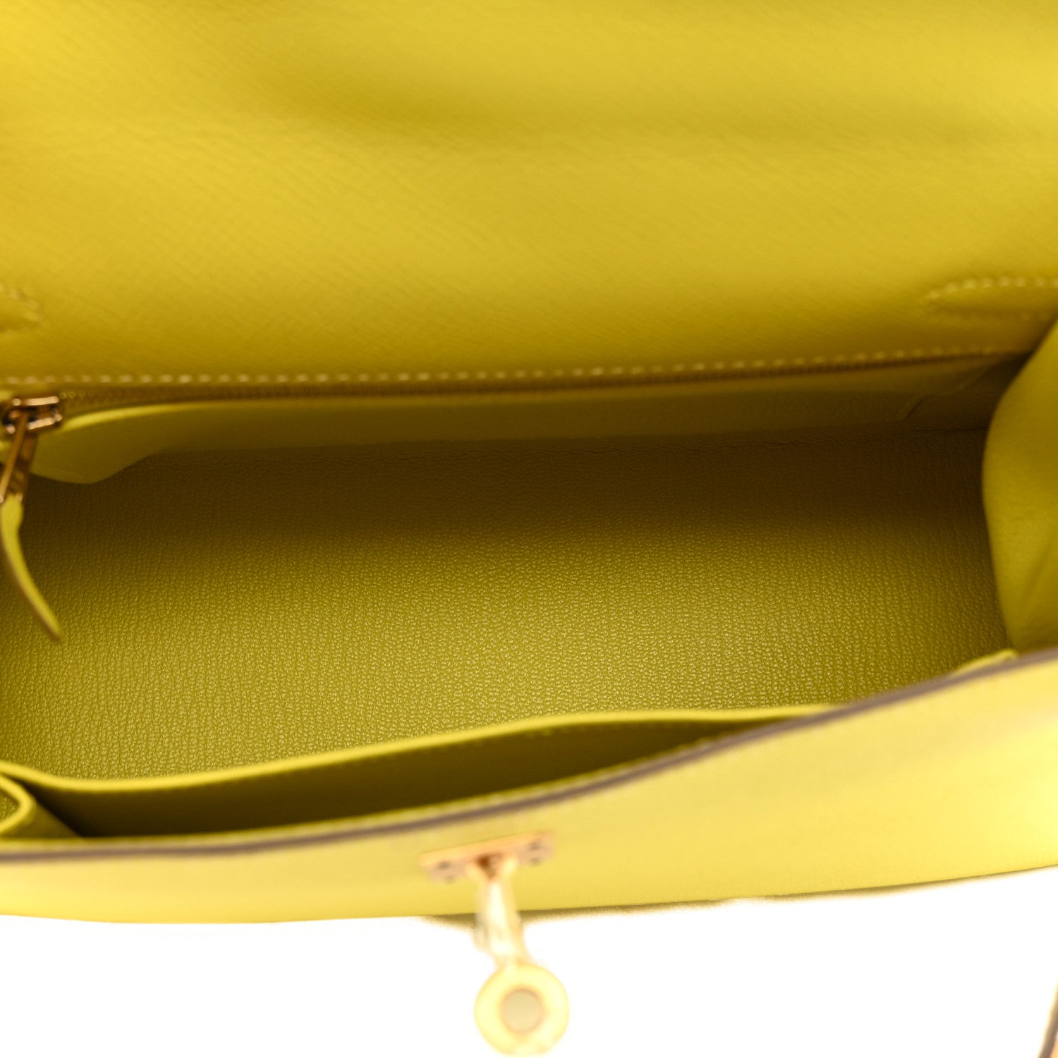 Epsom Bi-Color Horseshoe Sellier 25 Lime Craie