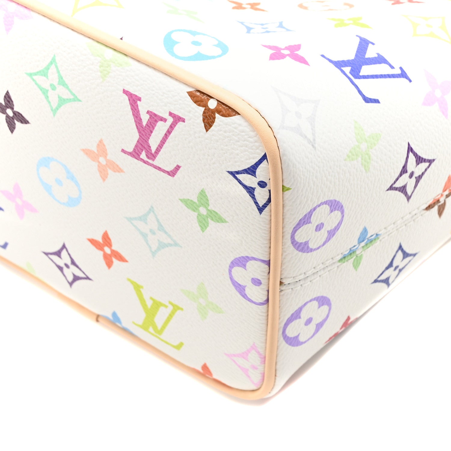 LV X TM Monogram Multicolor All In BB White