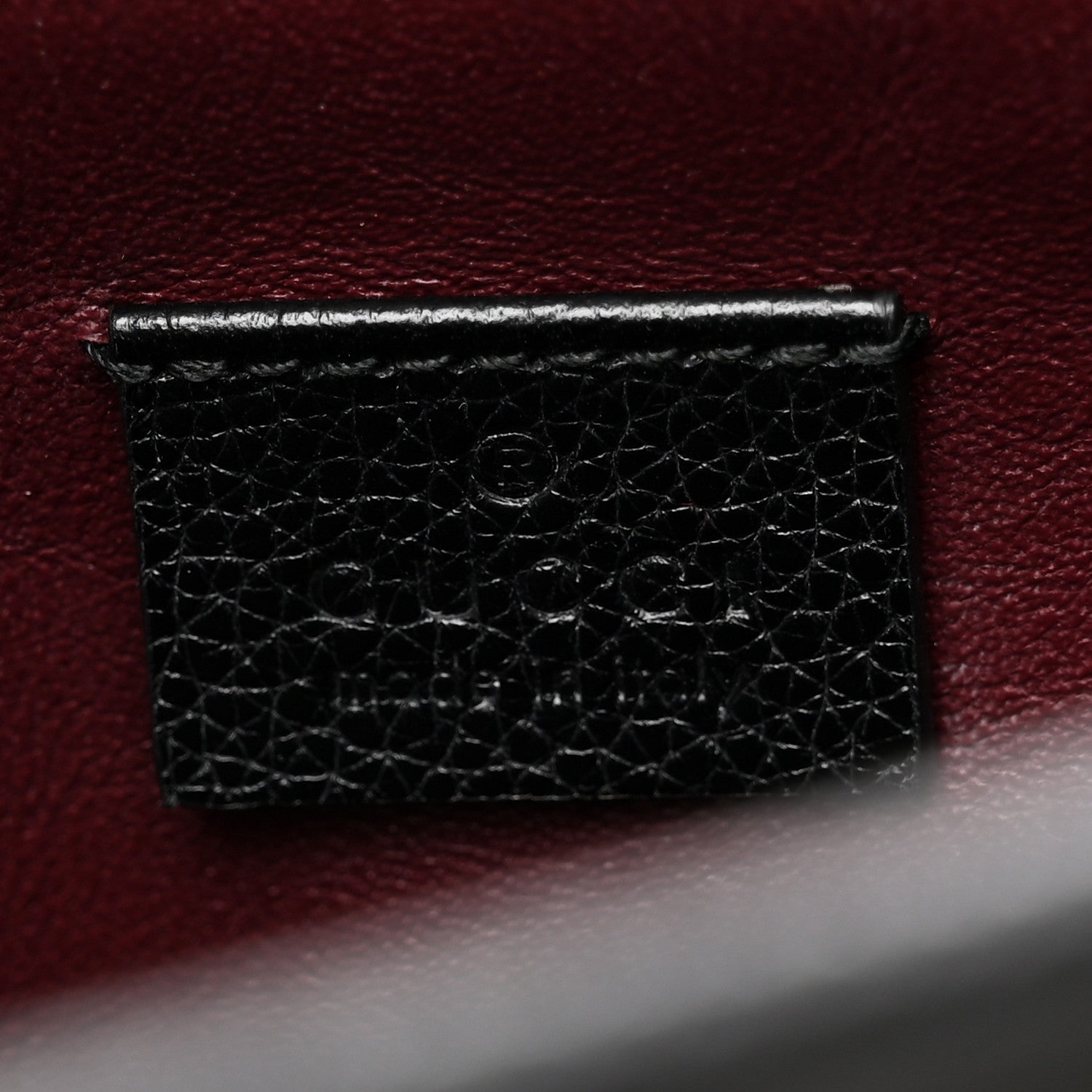 Grainy Calfskin Small Zumi Top Handle Bag Black