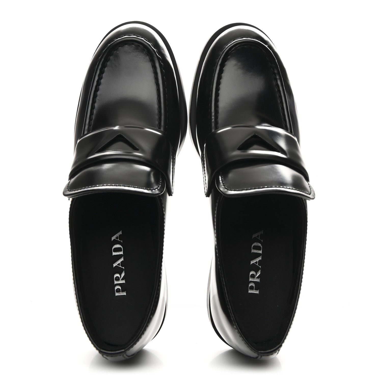 Spazzolato Loafers 37.5 Black