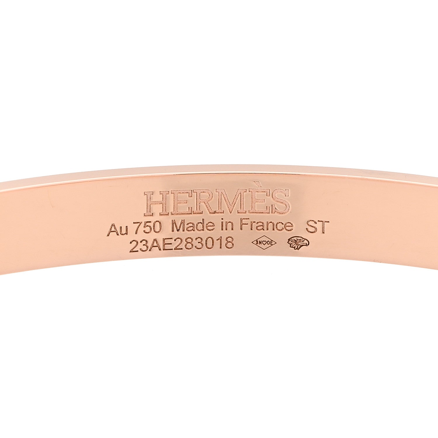 18K Rose Gold Diamond PM Kelly Bracelet ST
