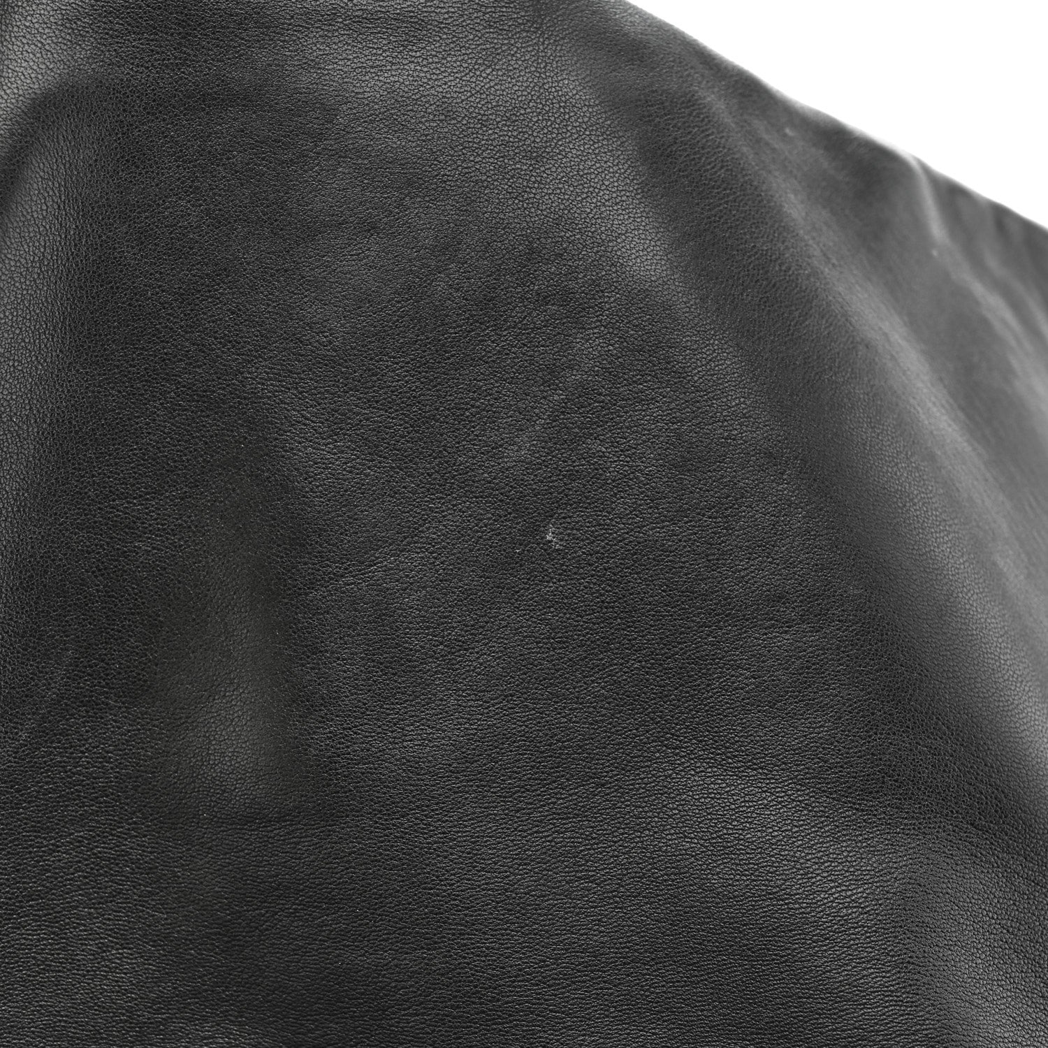 Lambskin Quilted Soft Squares Origami Flap Black