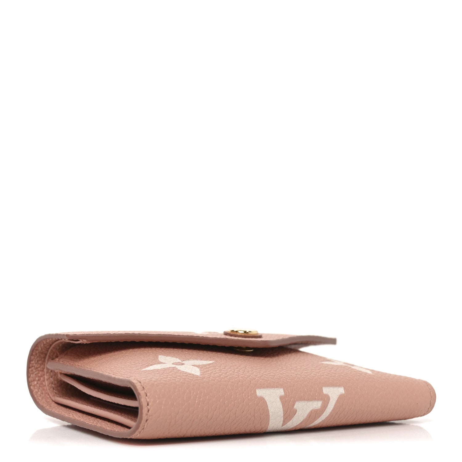 Empreinte Monogram Giant Victorine Wallet Rose Trianon Creme