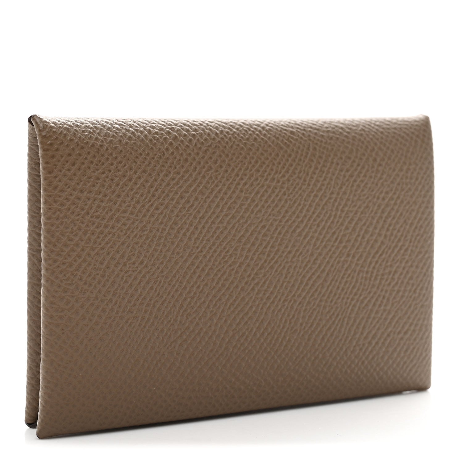 Epsom Calvi Card Case Etoupe