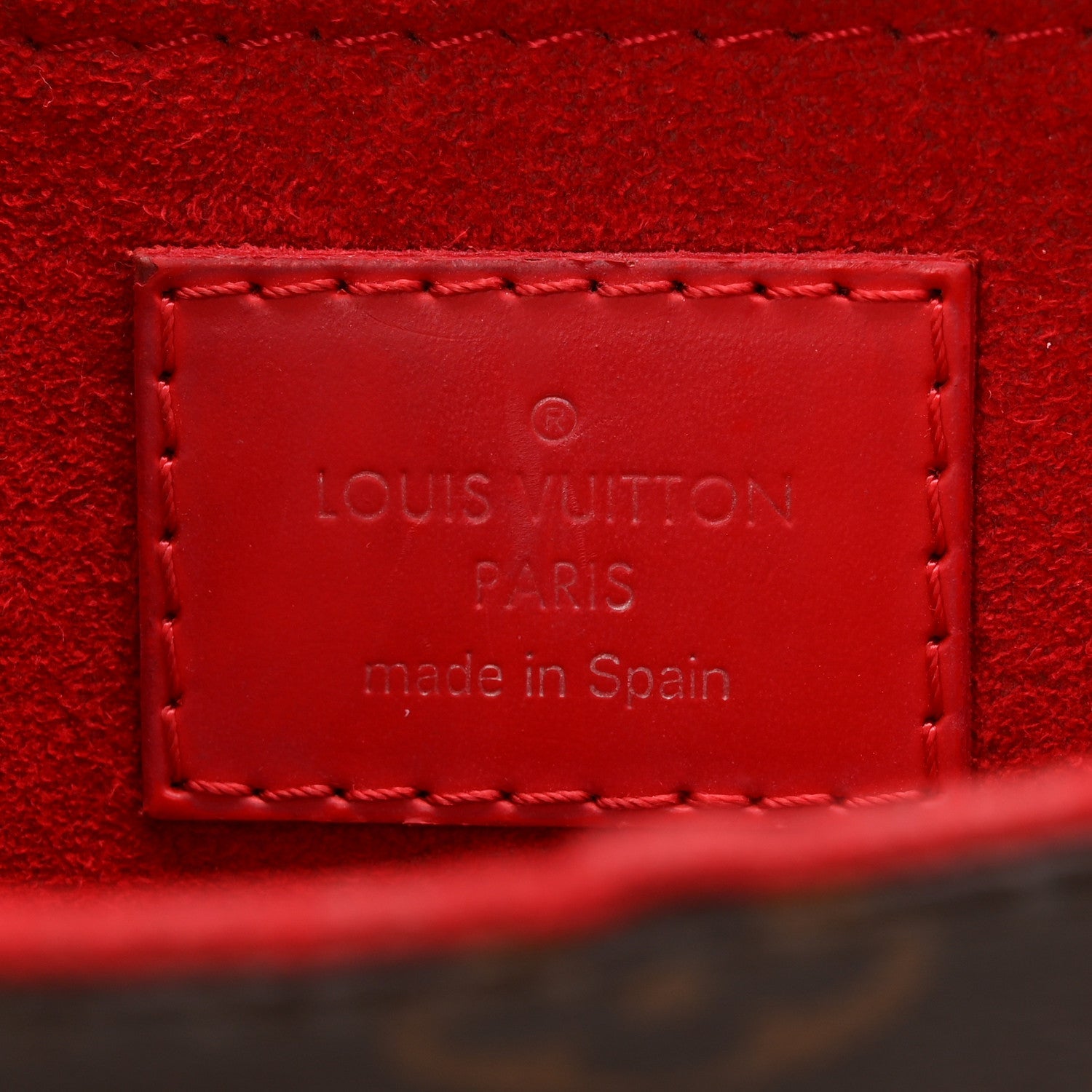 Monogram Epi Saint Michel Coquelicot