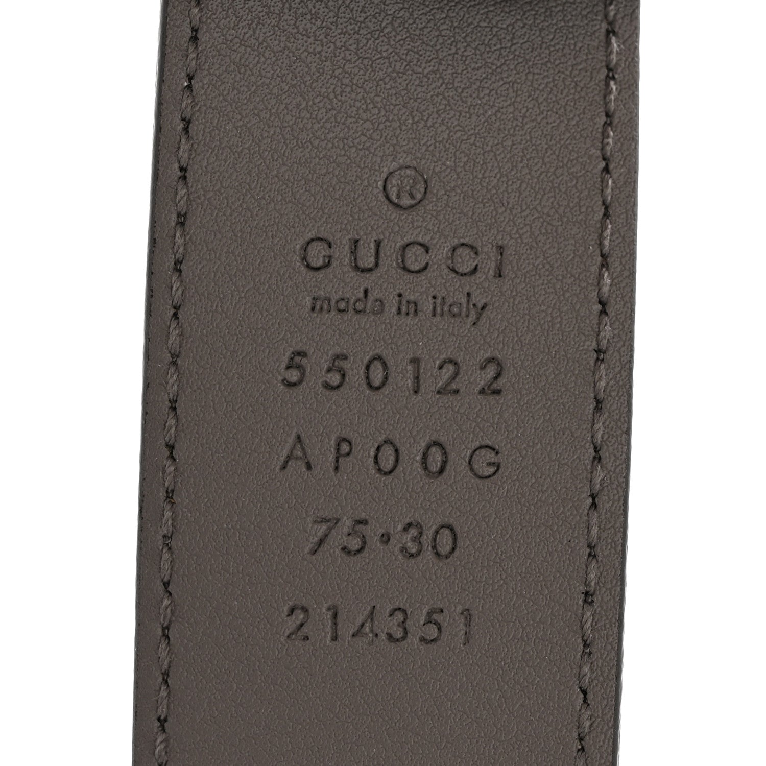 Calfskin Zumi 30mm Belt 75 30 Dusty Grey