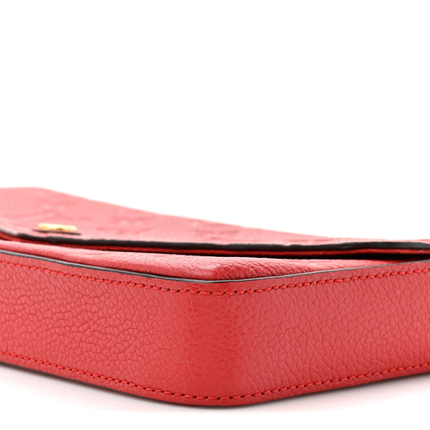 Empreinte Pochette Felicie Chain Wallet Scarlet